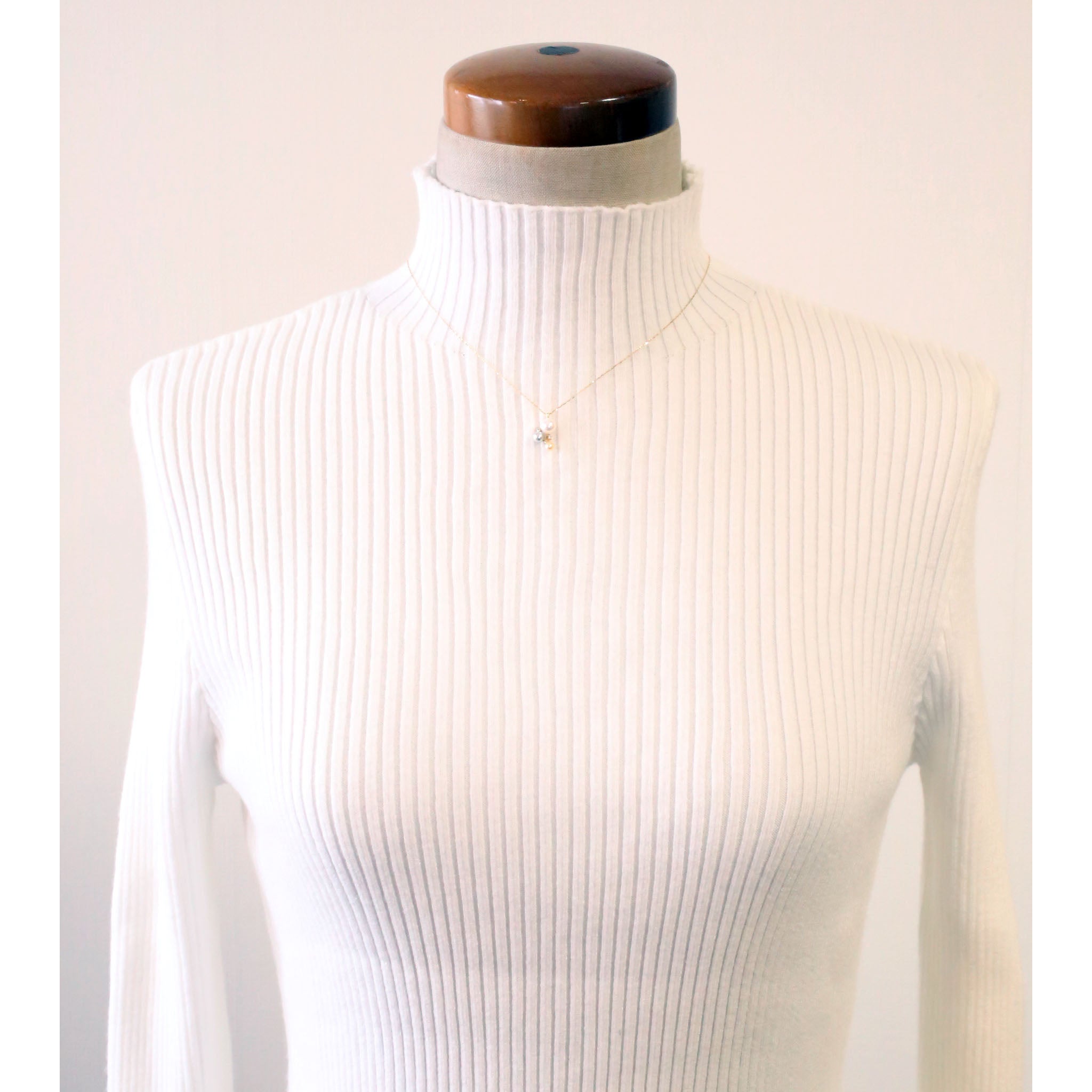 【限定5点】パール/ダイヤモンド K18ネックレス(アコヤ真珠/6月誕生石)《25V02802》