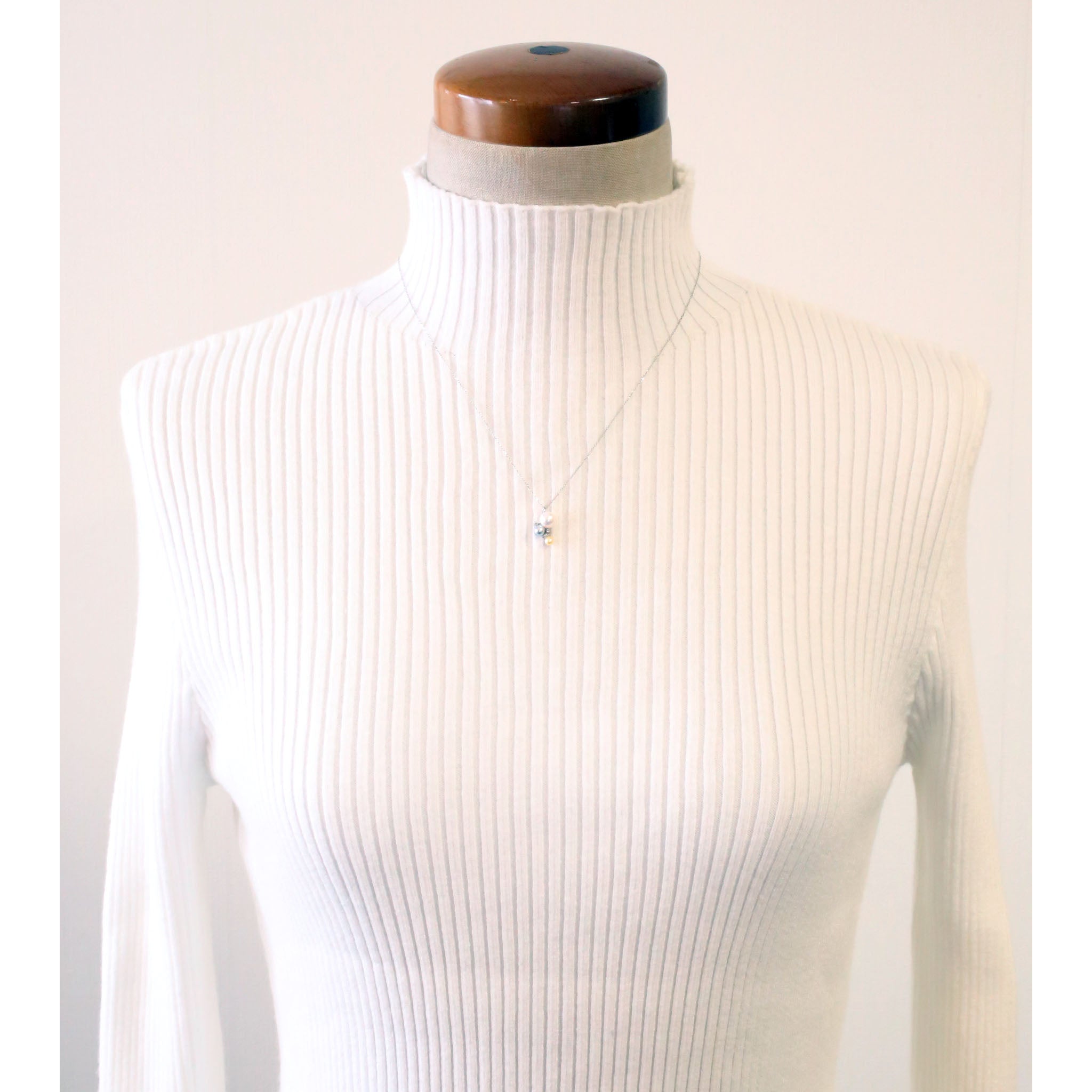 【限定5点】パール/ダイヤモンド プラチナネックレス(アコヤ真珠/6月誕生石)《25V02803》