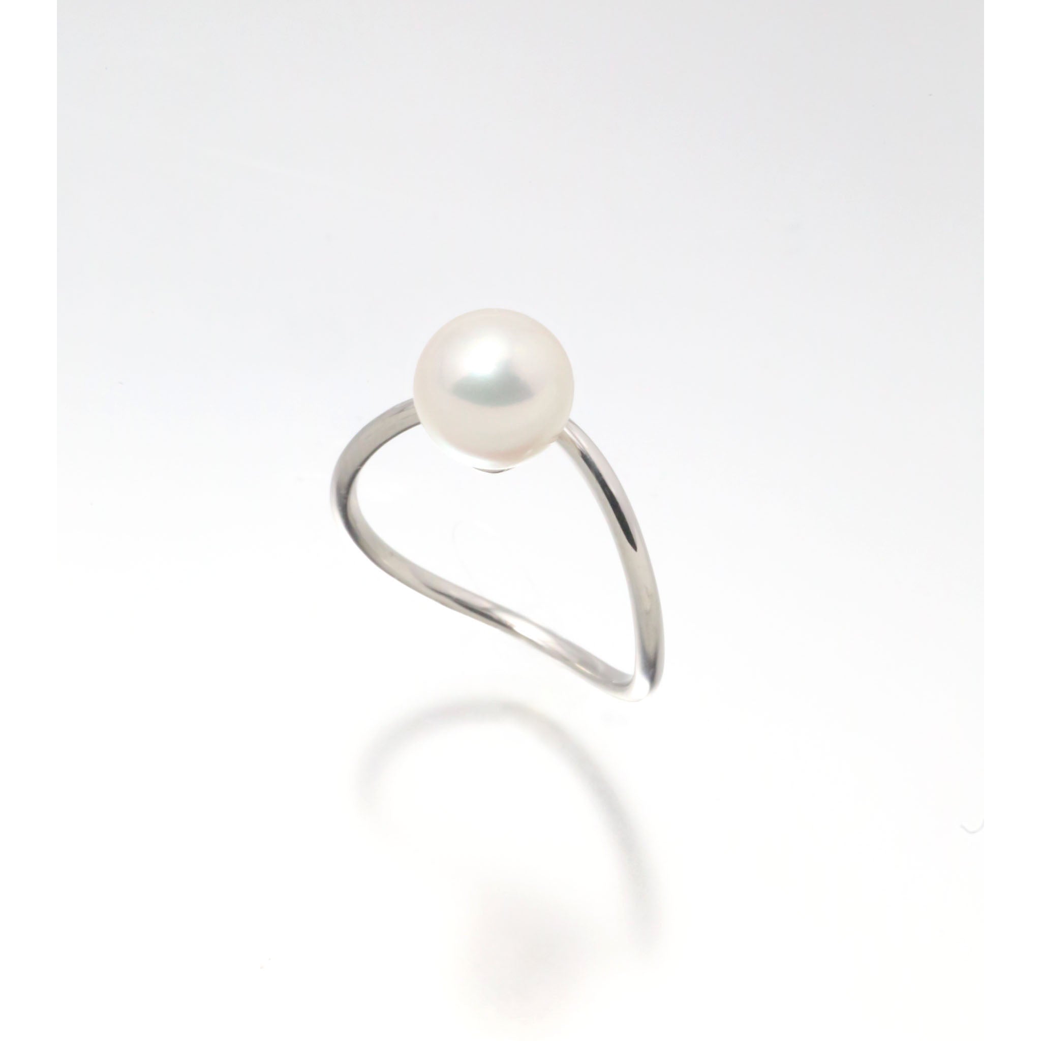 パール K18リング(アコヤ真珠/7mm/6月誕生石)《25V02805》