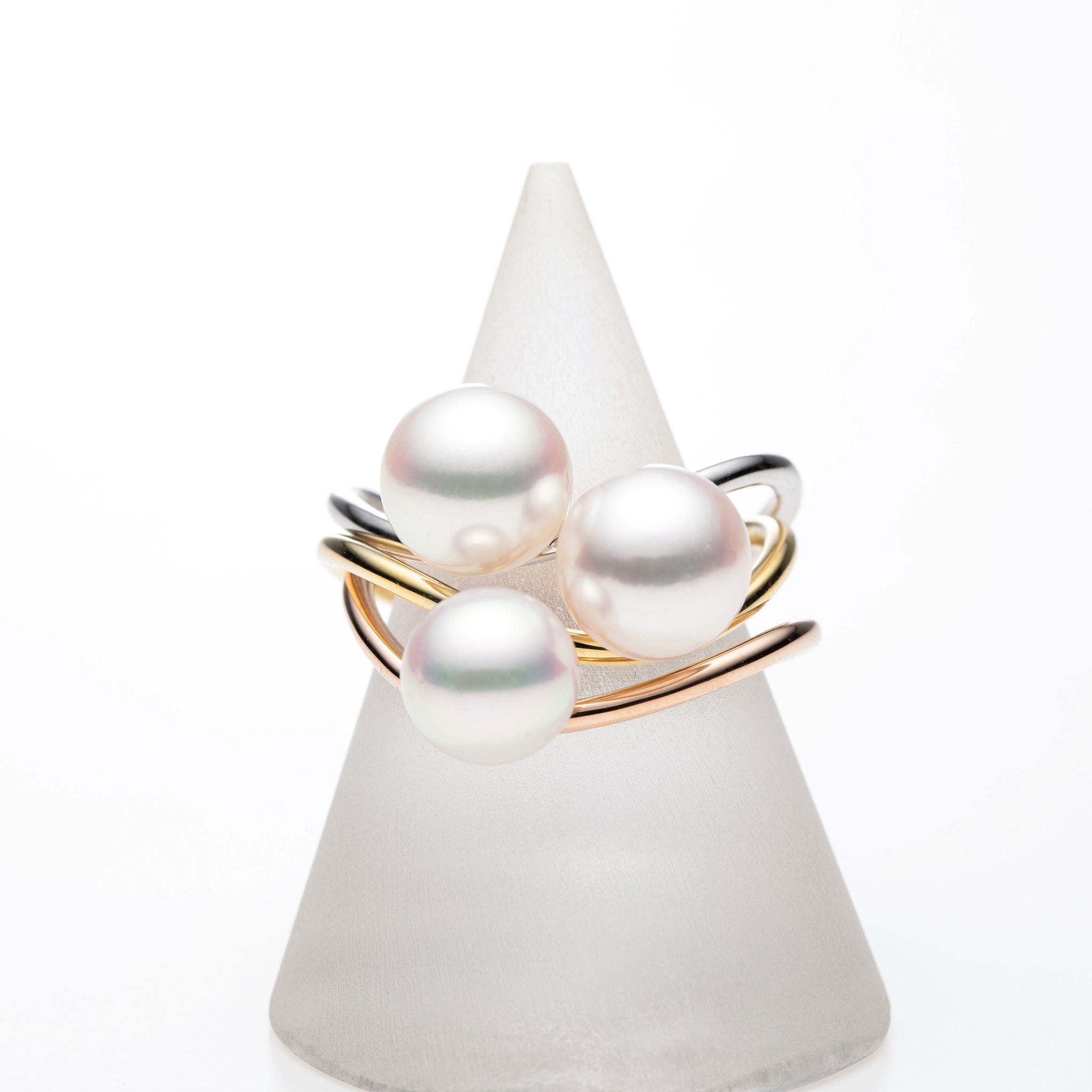 パール K18リング(アコヤ真珠/7mm/6月誕生石)《25V02805》