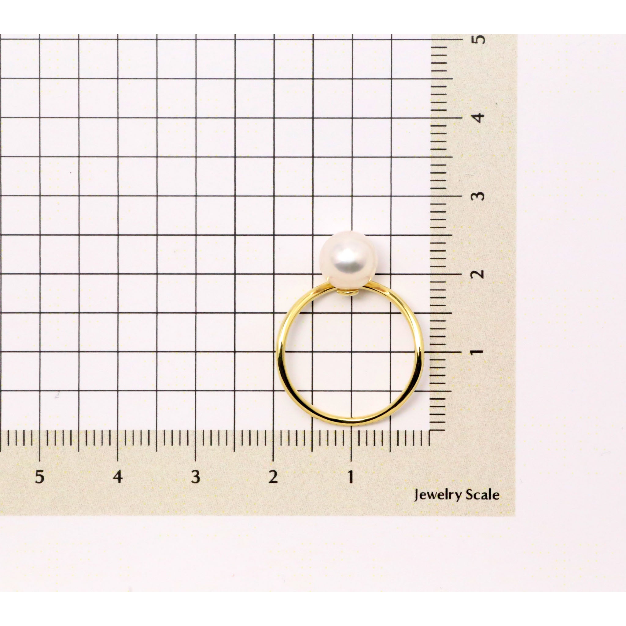 パール K18リング(アコヤ真珠/7.5mm/6月誕生石)《25V02806》