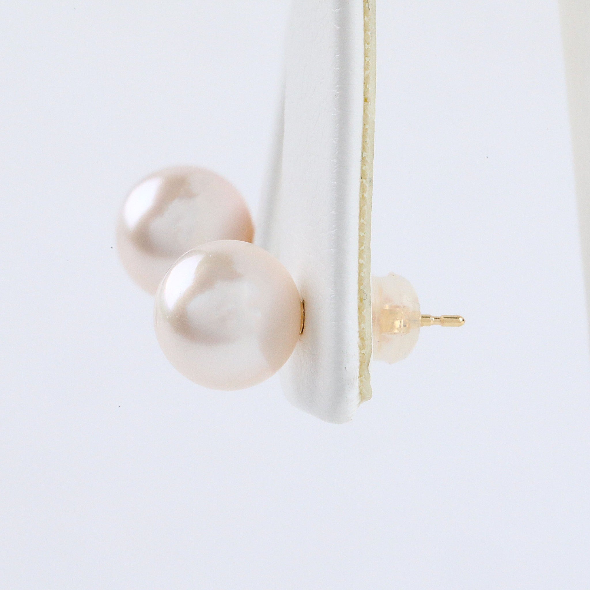 パール K18ピアス(アコヤ真珠/8.5mm/6月誕生石)《25V02901》