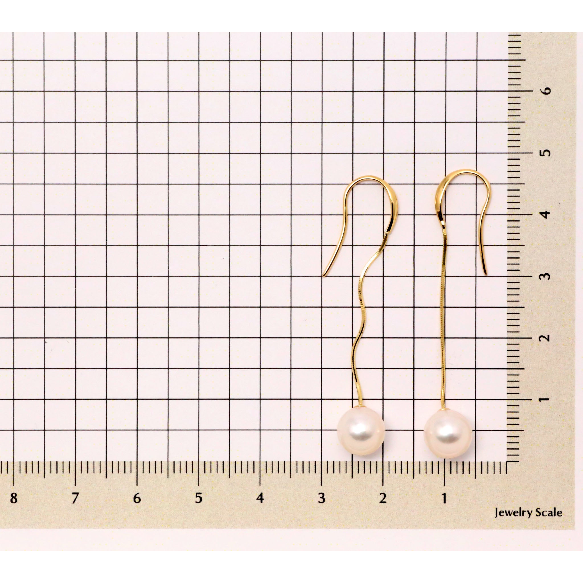 パール K18ピアス(アコヤ真珠/7.5mm/6月誕生石)《25V02906》