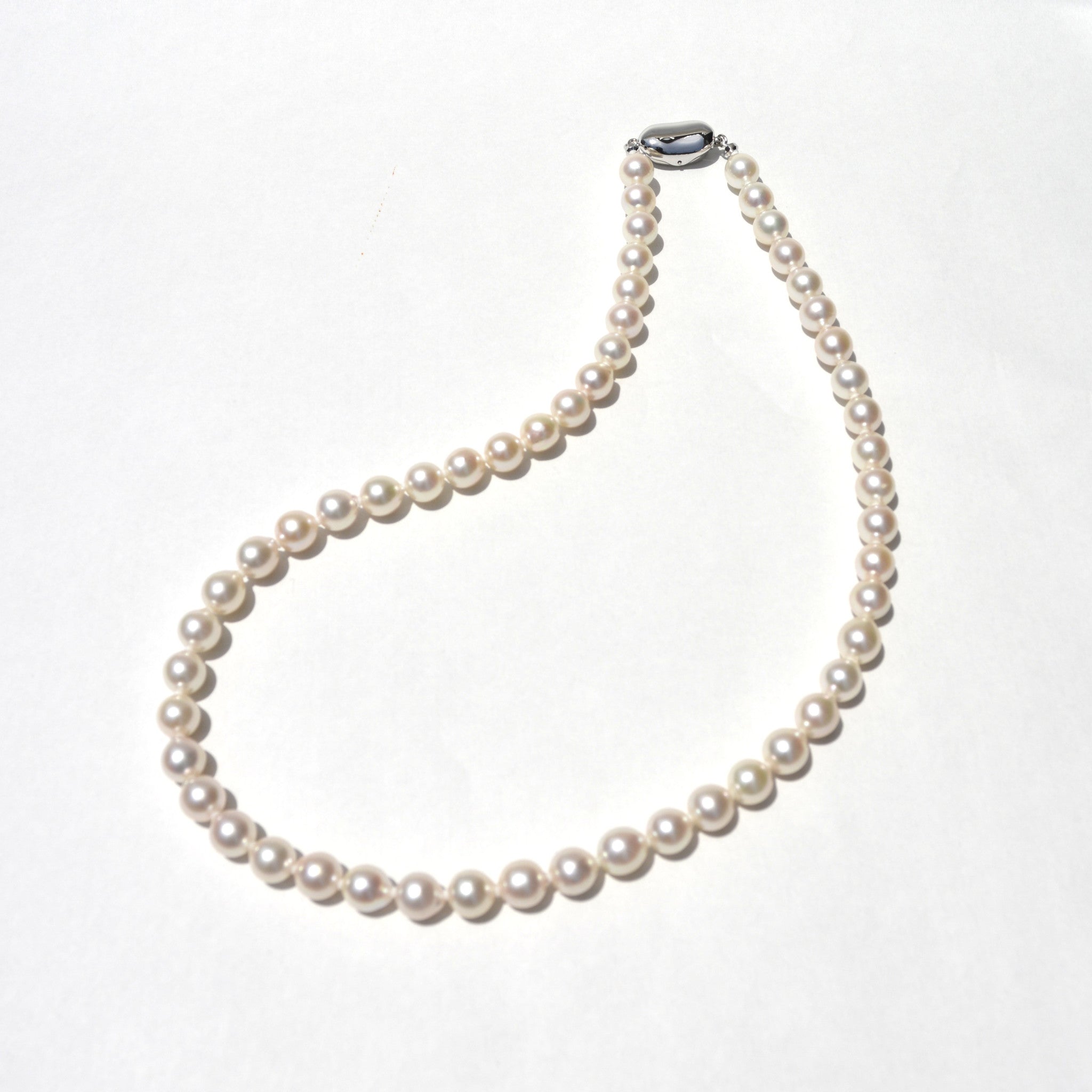 【限定6点】パール ネックレス(アコヤ真珠/7mm/6月誕生石)《25V03002》