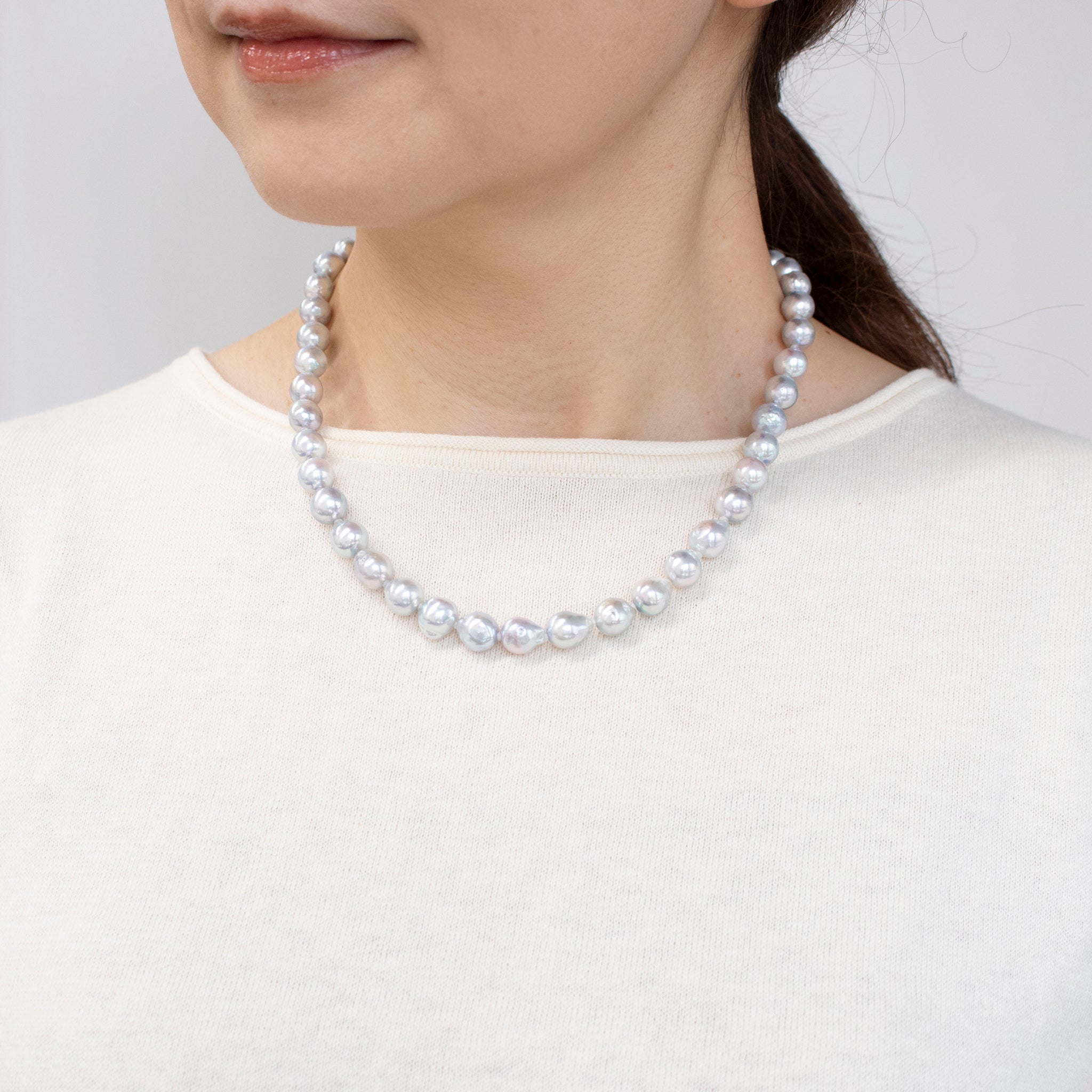 【限定5点】パール ネックレス(アコヤ真珠/8.5mm/6月誕生石)《25V03003》