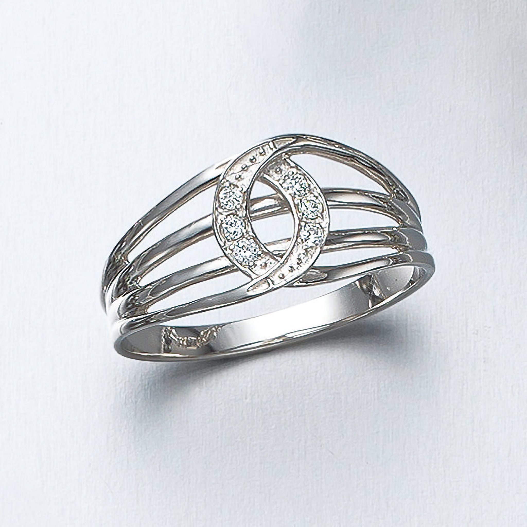 ダイヤモンド プラチナリング(4月誕生石)《25V03106》