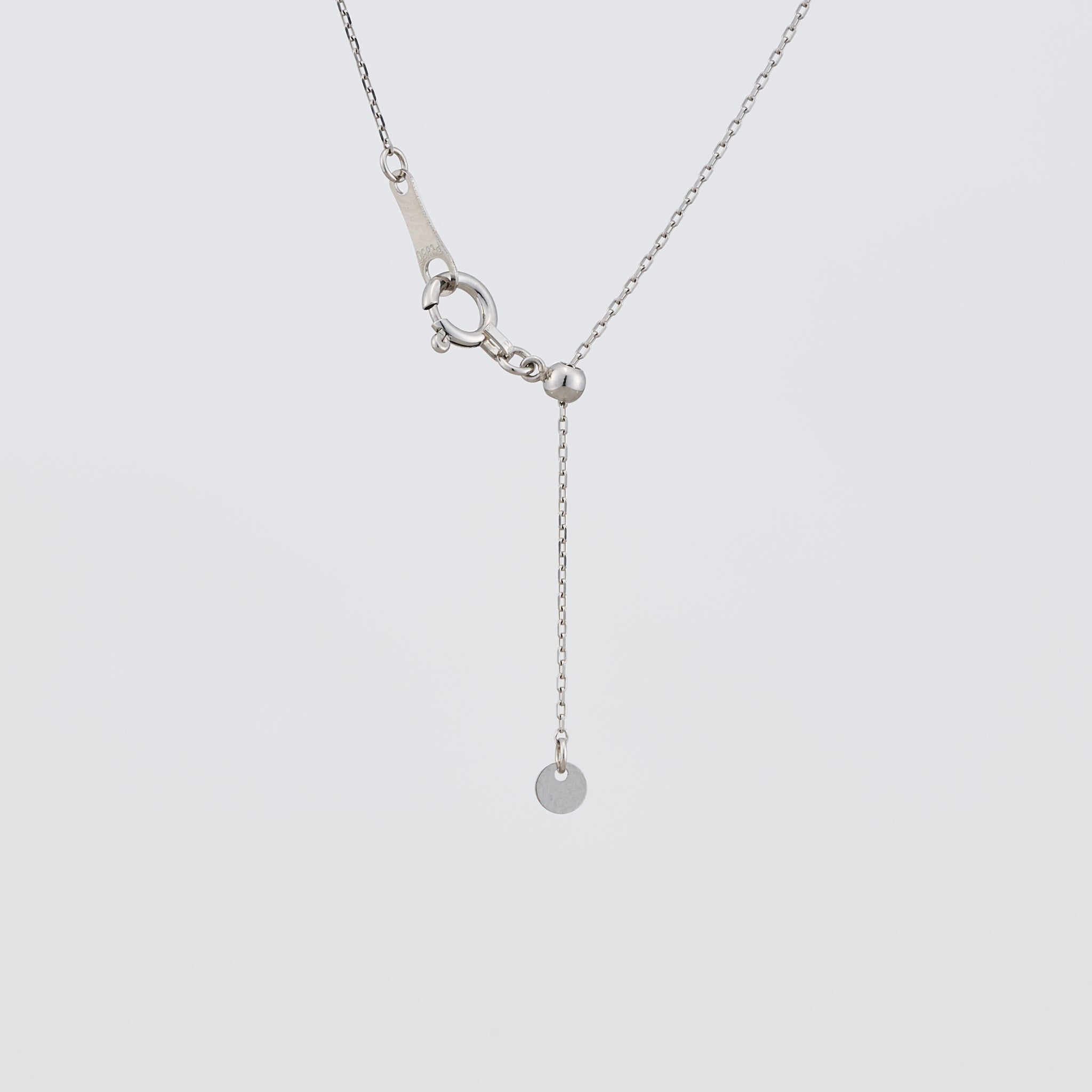 ルビー/ダイヤモンド プラチナネックレス(ミル打ち風/7月誕生石)《25V03403》