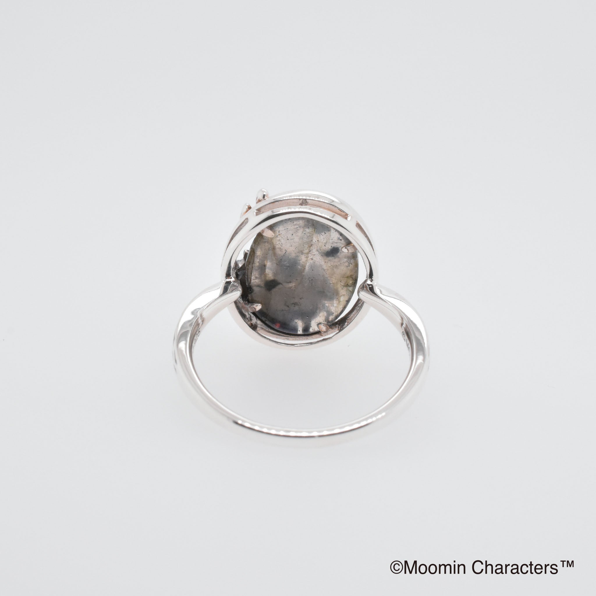 ラブラドライト/ガーネット シルバーリング(MOOMIN(ムーミン))《25V03601》