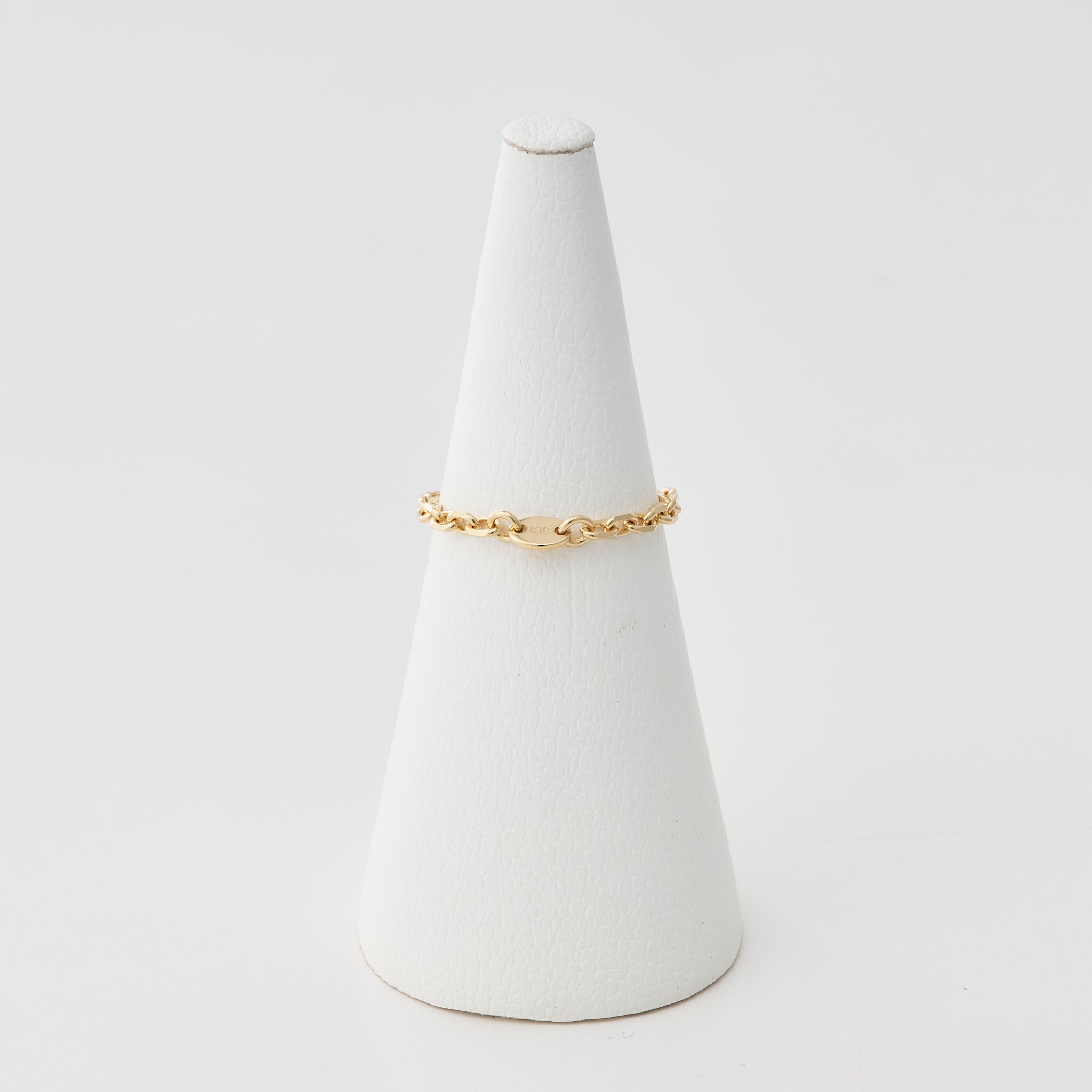 K18リング(チェーンモチーフ)《25V03604》