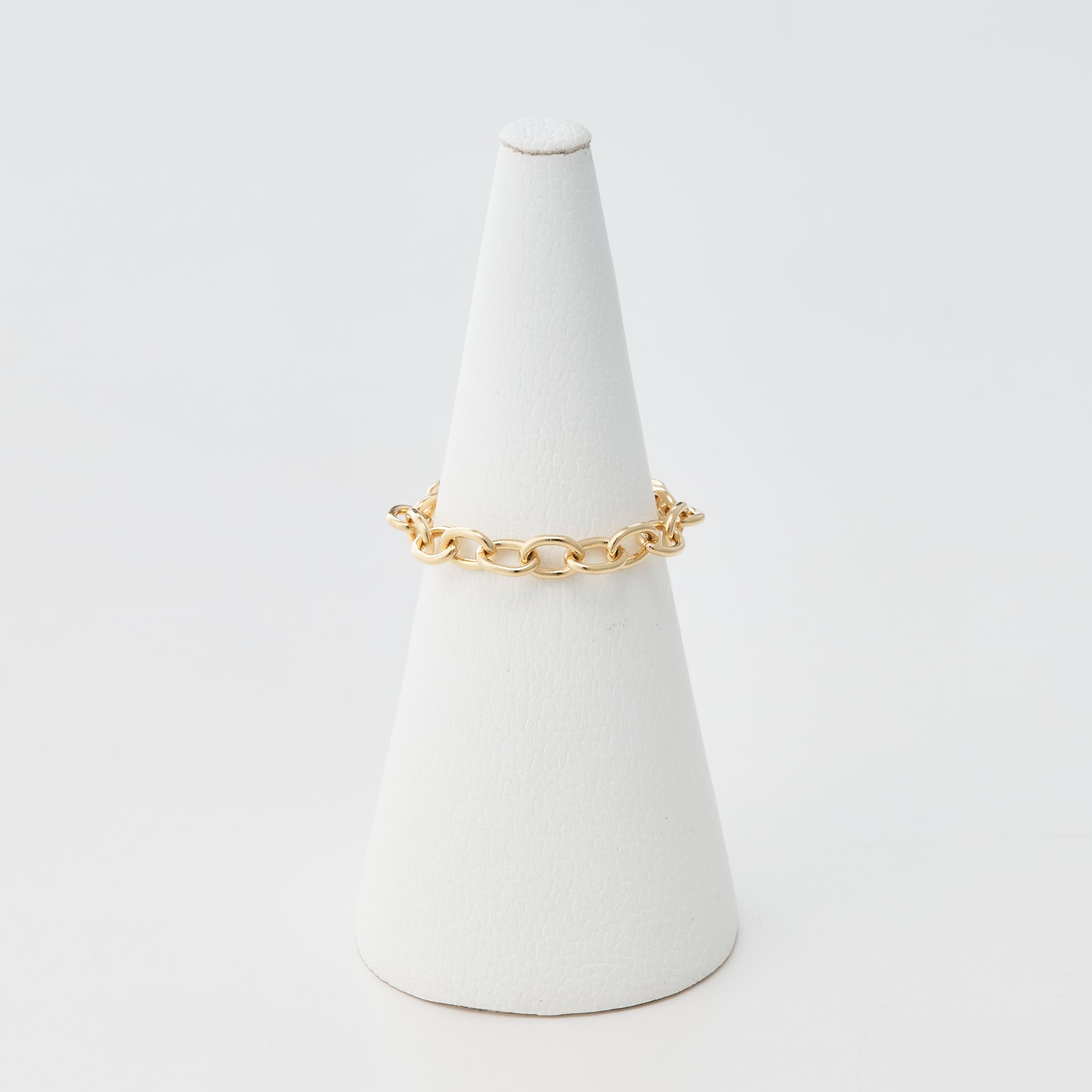 K18リング(チェーンモチーフ)《25V03605》