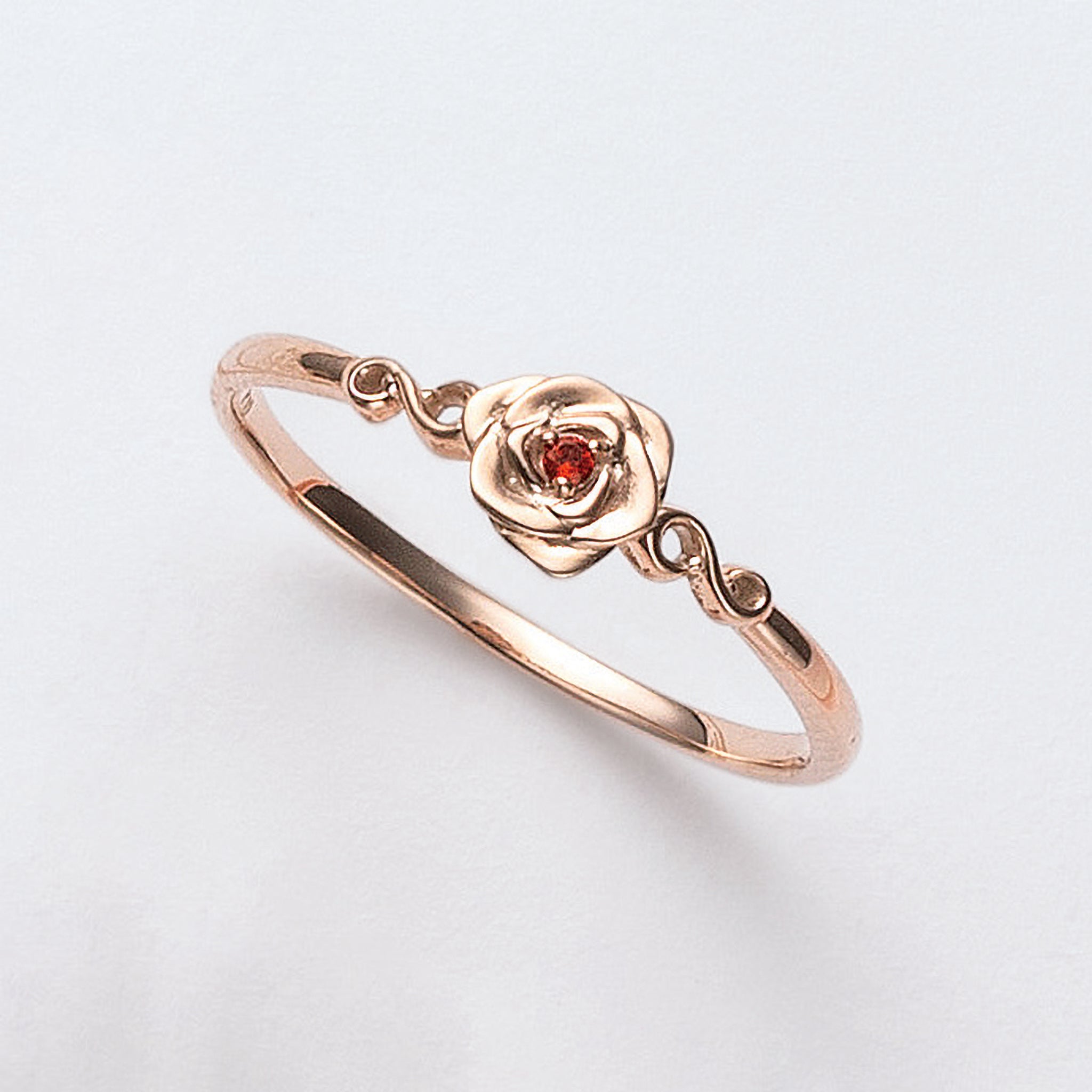 ガーネット K10リング(1月誕生石)《25V03712》