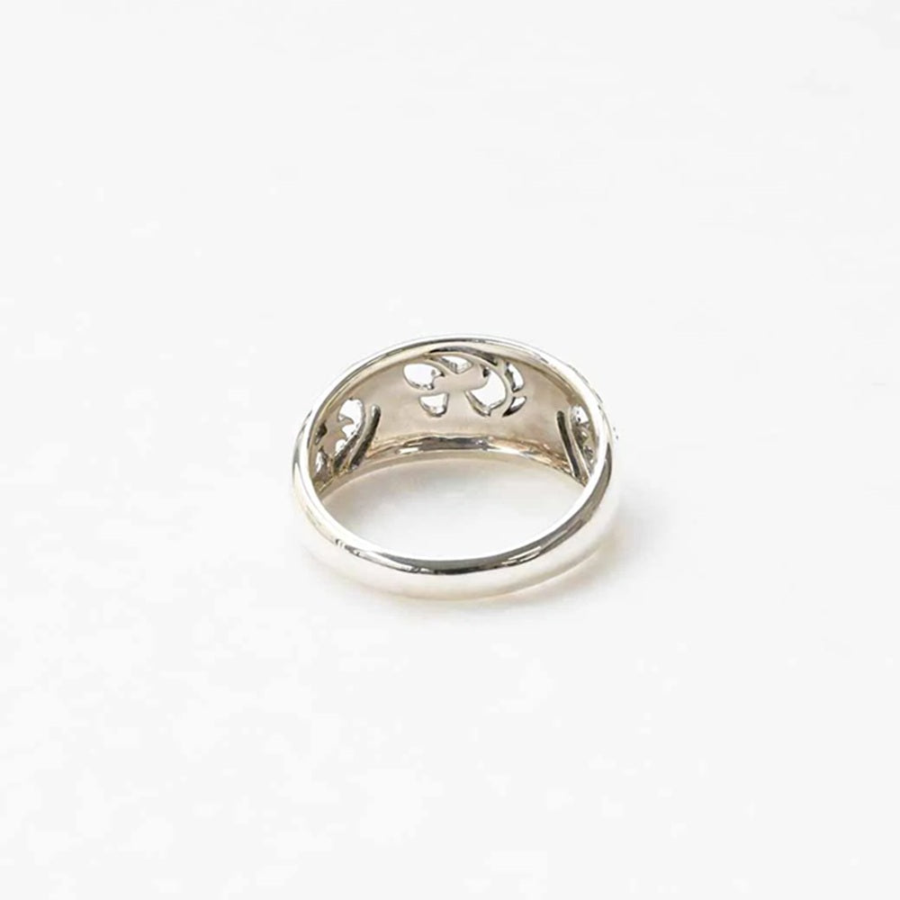 マルカジット シルバーリング(ミル打ち風)《25V03807》