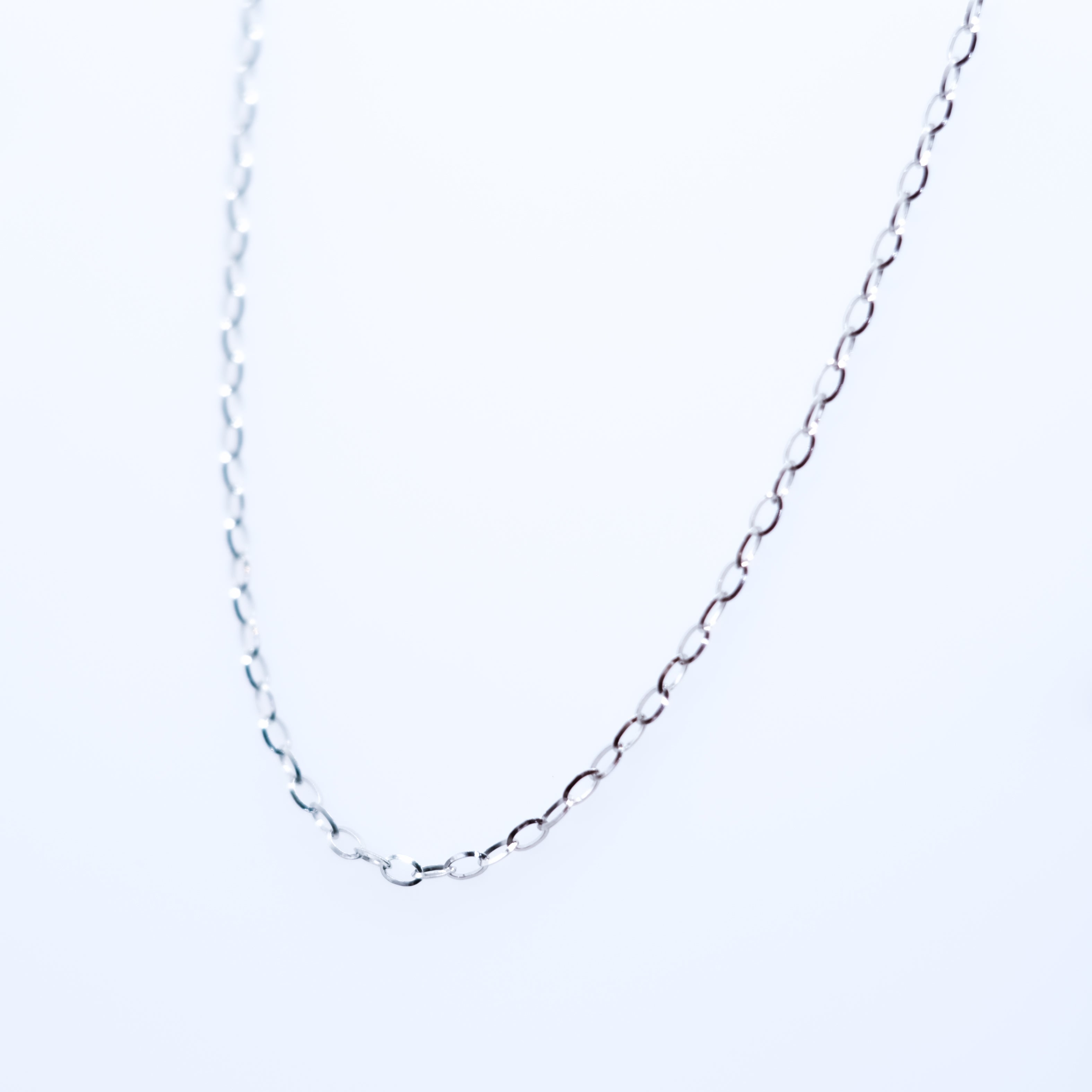 プラチナネックレス(アズキチェーン/幅1.9mm/50cm)《25V03907》