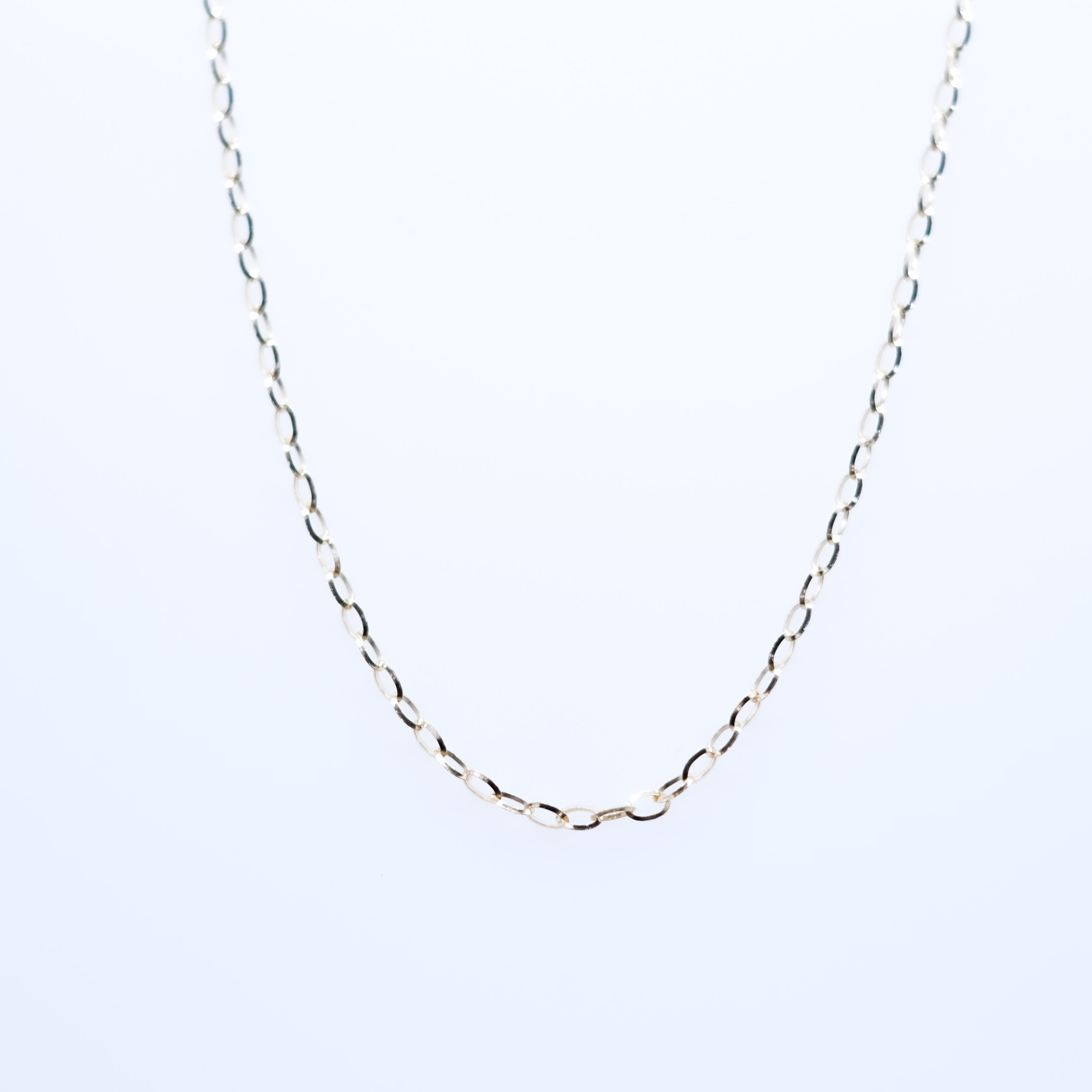 K18ネックレス(アズキチェーン/幅1.9mm/50cm)《25V03908》