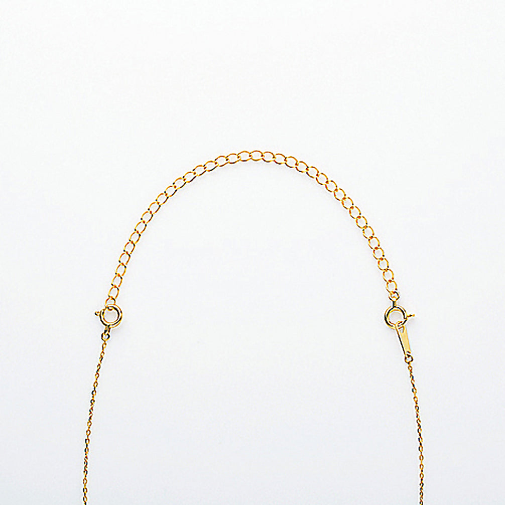 K18アジャスターチェーン(イエローゴールド/10cm/「楽わ」付き)《25V04010》