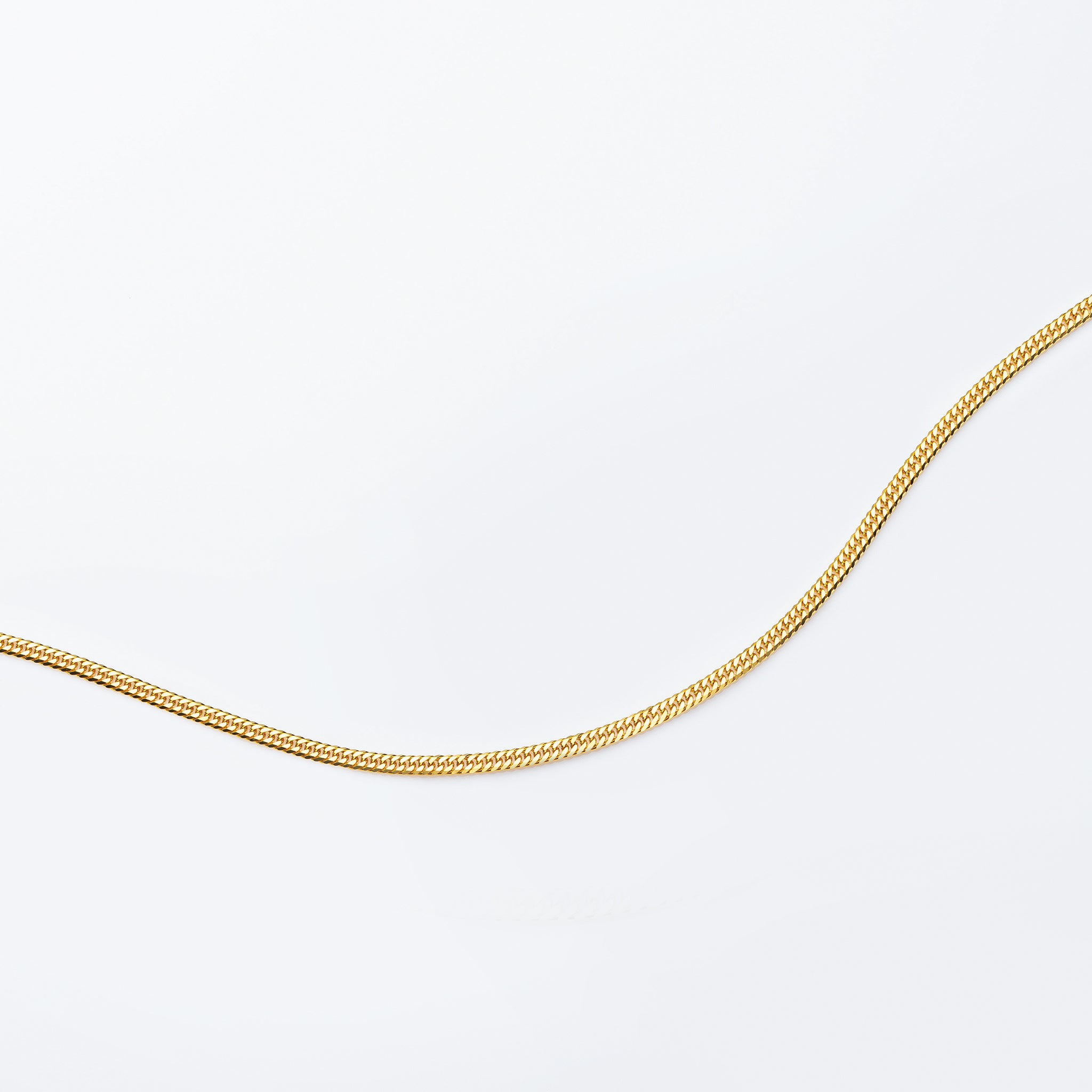 K24ネックレス(純金/喜平ダブル6面カット/造幣局品位刻印付/50cm/10g)《25V04102》