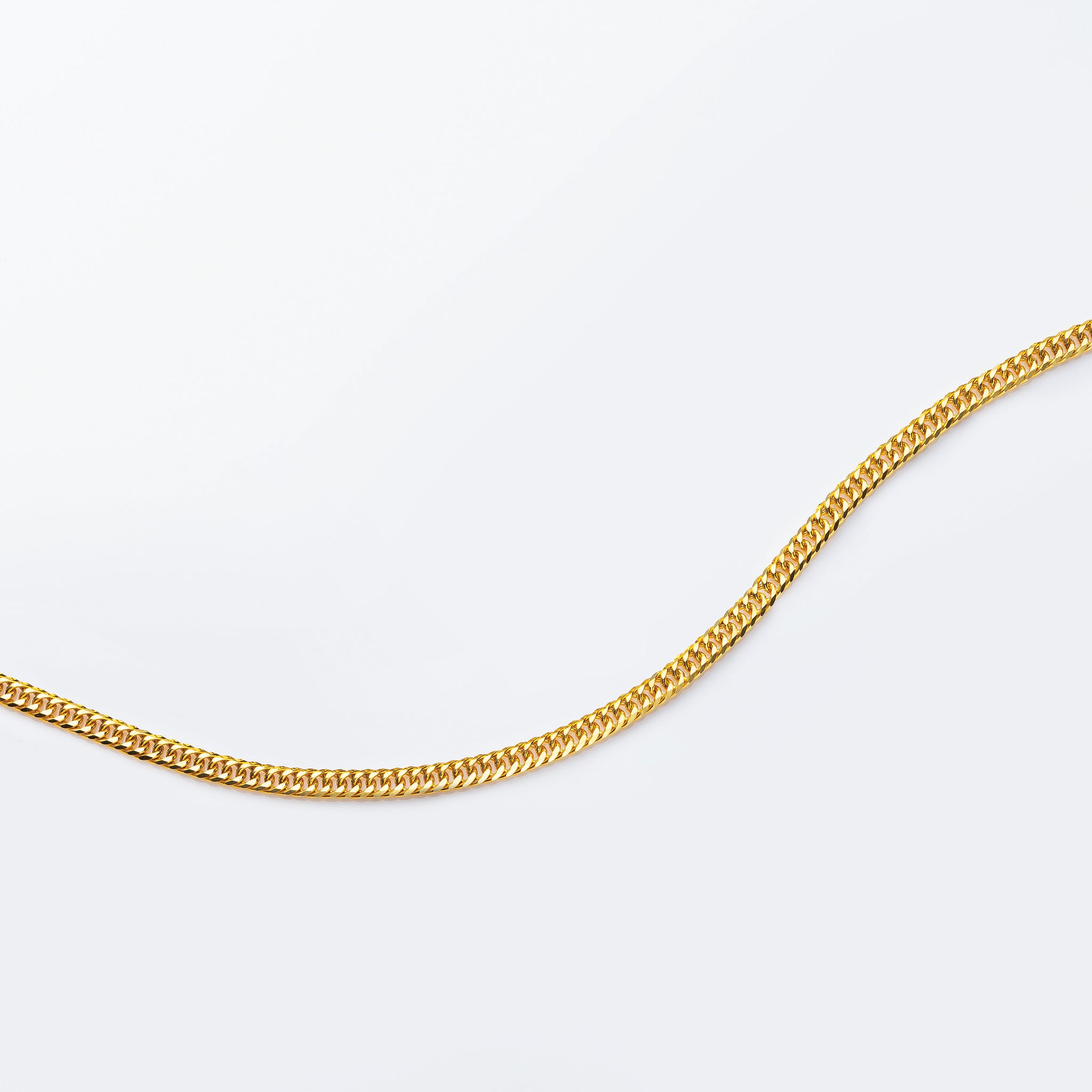 K24ネックレス(純金/喜平ダブル6面カット/造幣局品位刻印付/20g/50cm