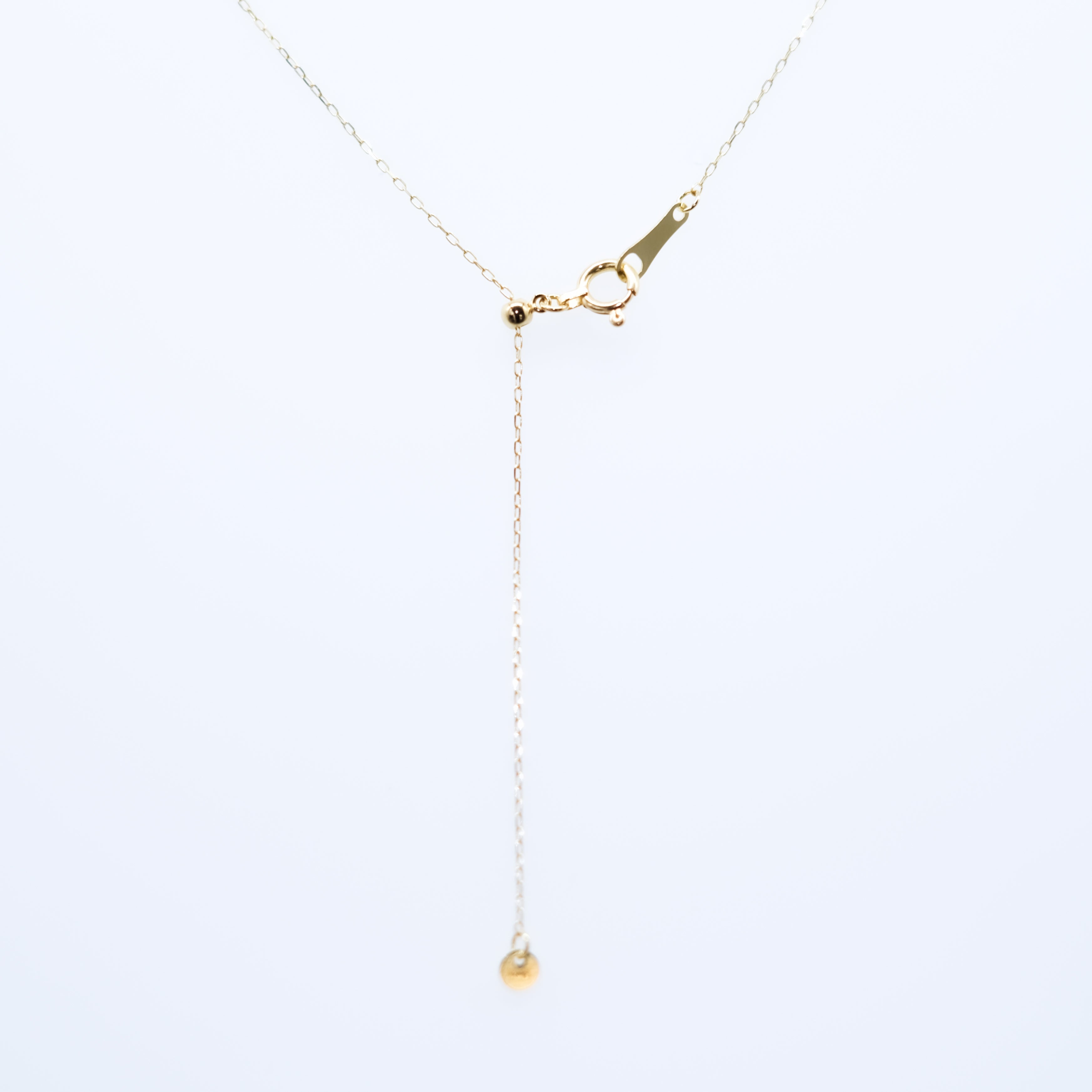 ダイヤモンド K18ネックレス(ヘビモチーフ/4月誕生石)《25V04203》