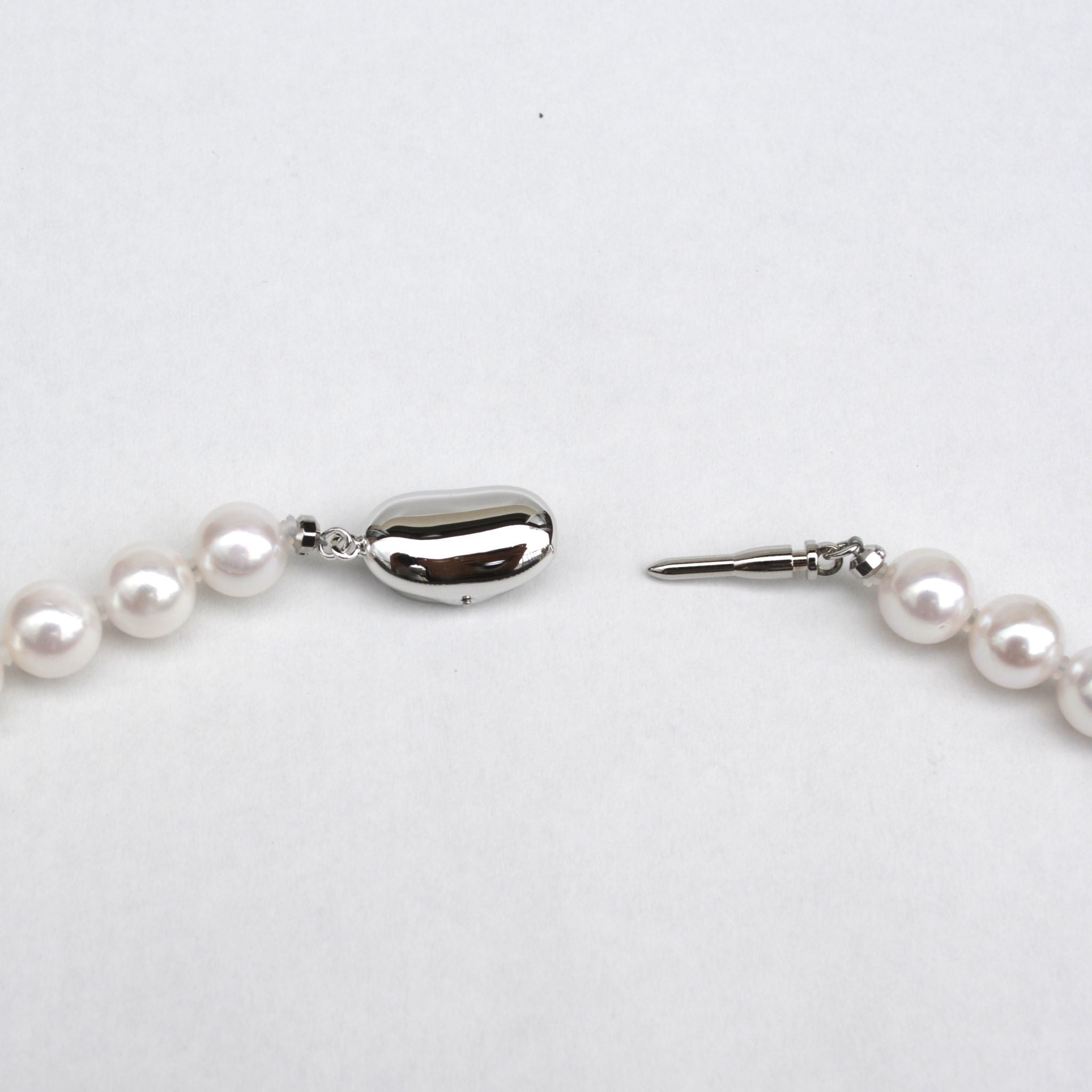 【限定5点】パール ネックレス&ピアス(アコヤ真珠/7.5mm/6月誕生石/鑑別書付)《26A00409ーP》