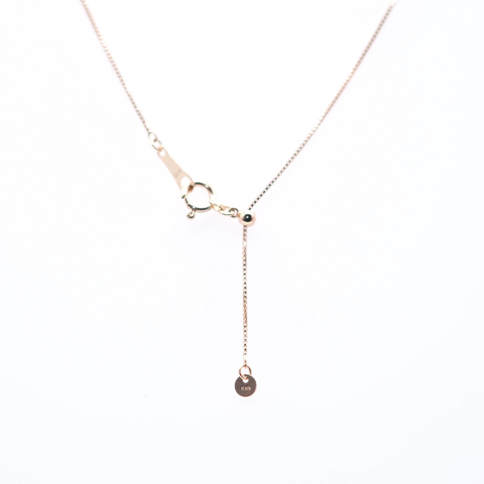 【限定3点】パパラチアサファイア/ダイヤモンド K18ネックレス(9月誕生石/鑑別書付)《26A00807》