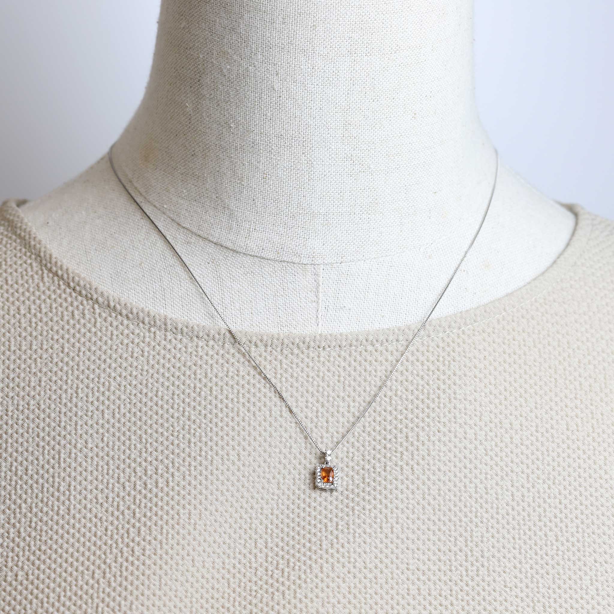 【限定1点】トリプライト/ダイヤモンド プラチナネックレス(鑑別書付)《26A00903》