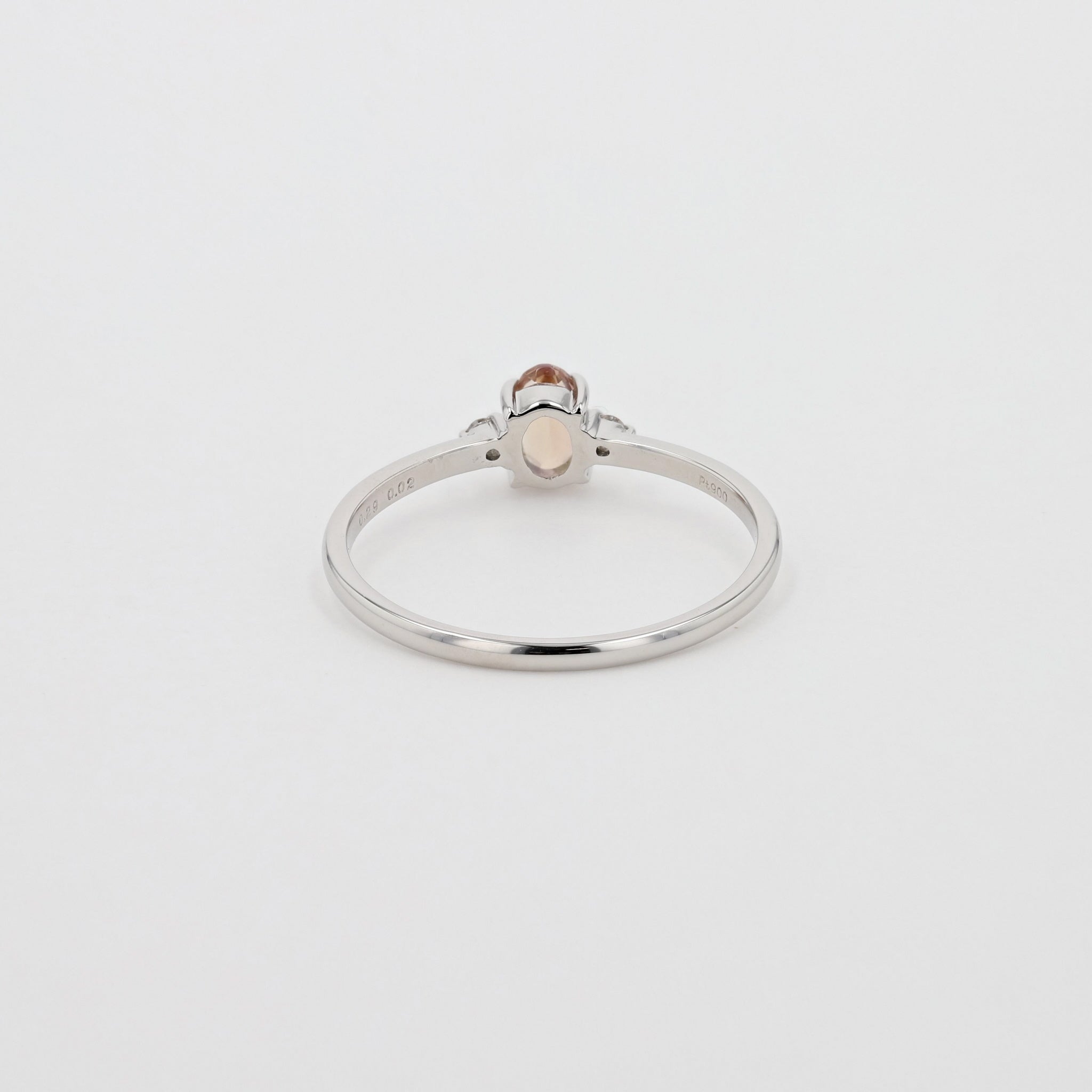 ゾイサイト/ダイヤモンド プラチナリング《26A02701》