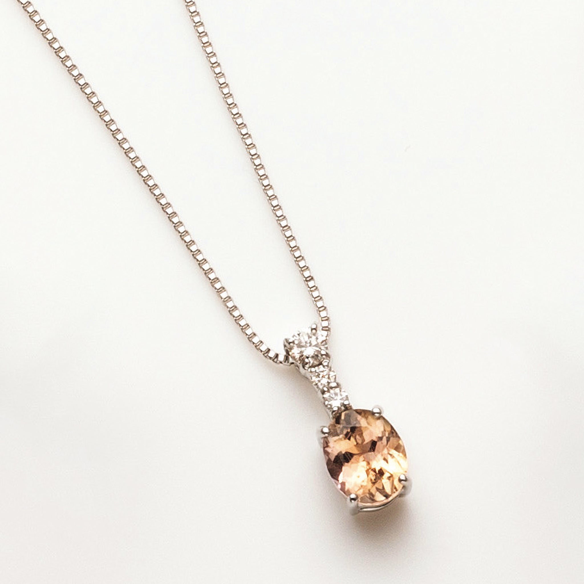 【限定1点】ゾイサイト/ダイヤモンド プラチナネックレス《26A02702》