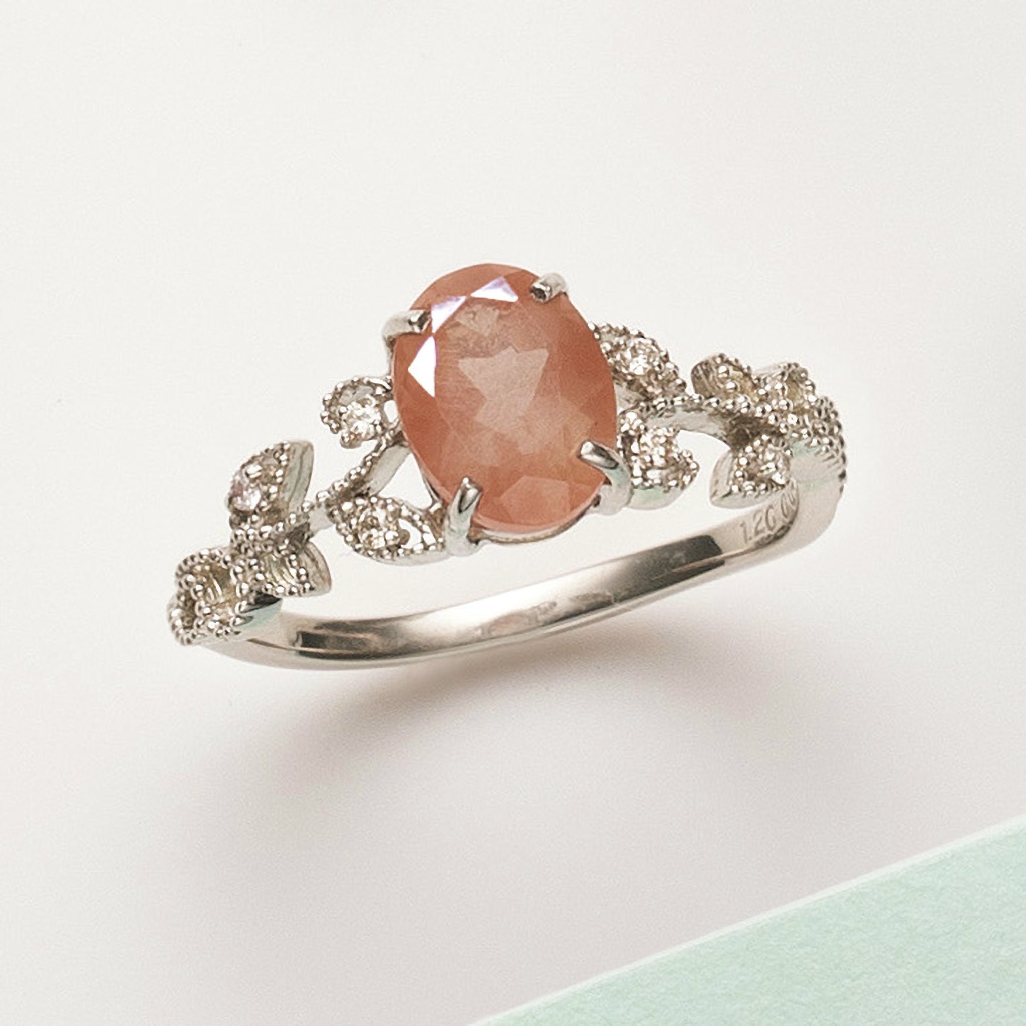 【限定1点】アンデシン/ダイヤモンド プラチナリング《26A02703》