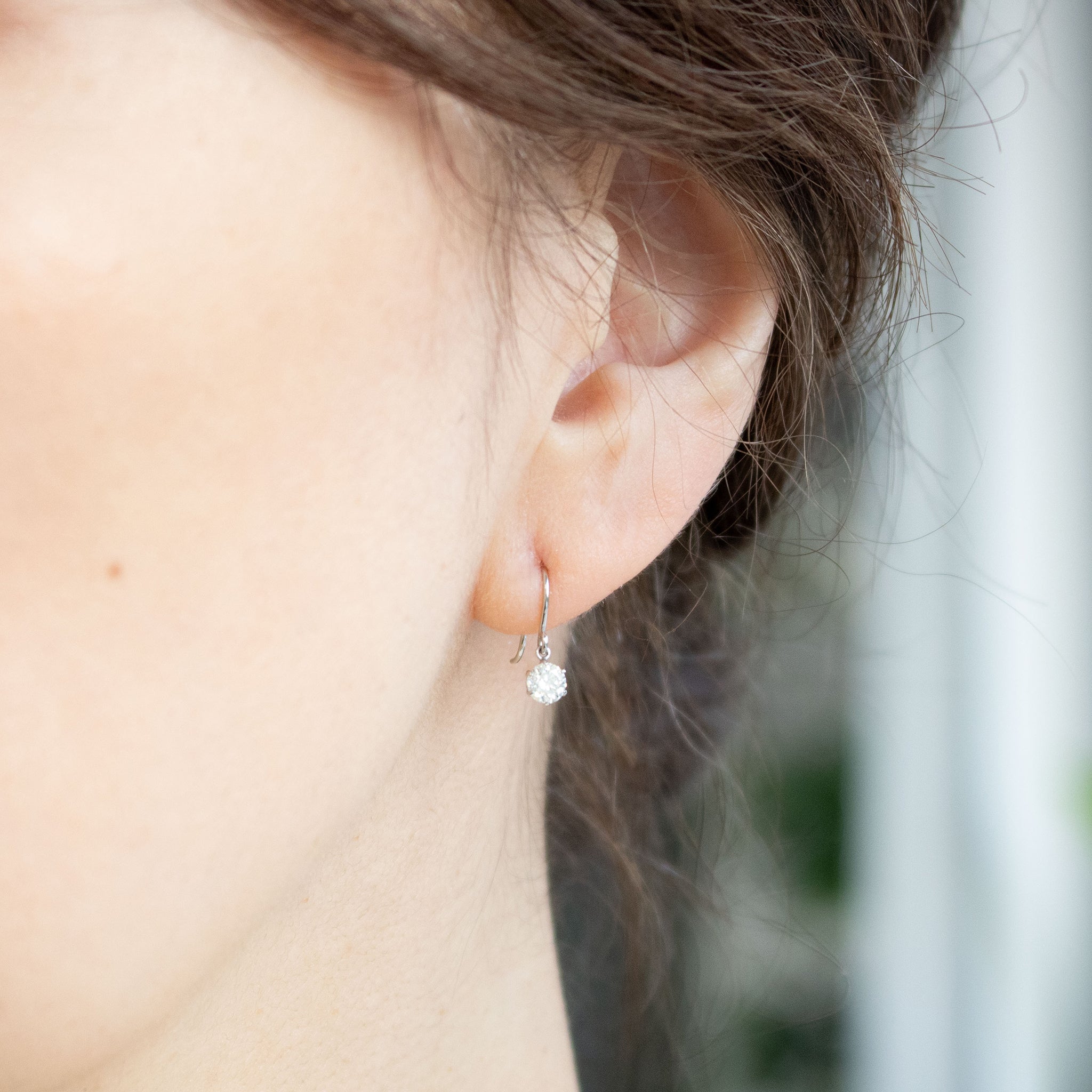 ダイヤモンド プラチナピアス(計0.4カラット/4月誕生石)《26A02802》