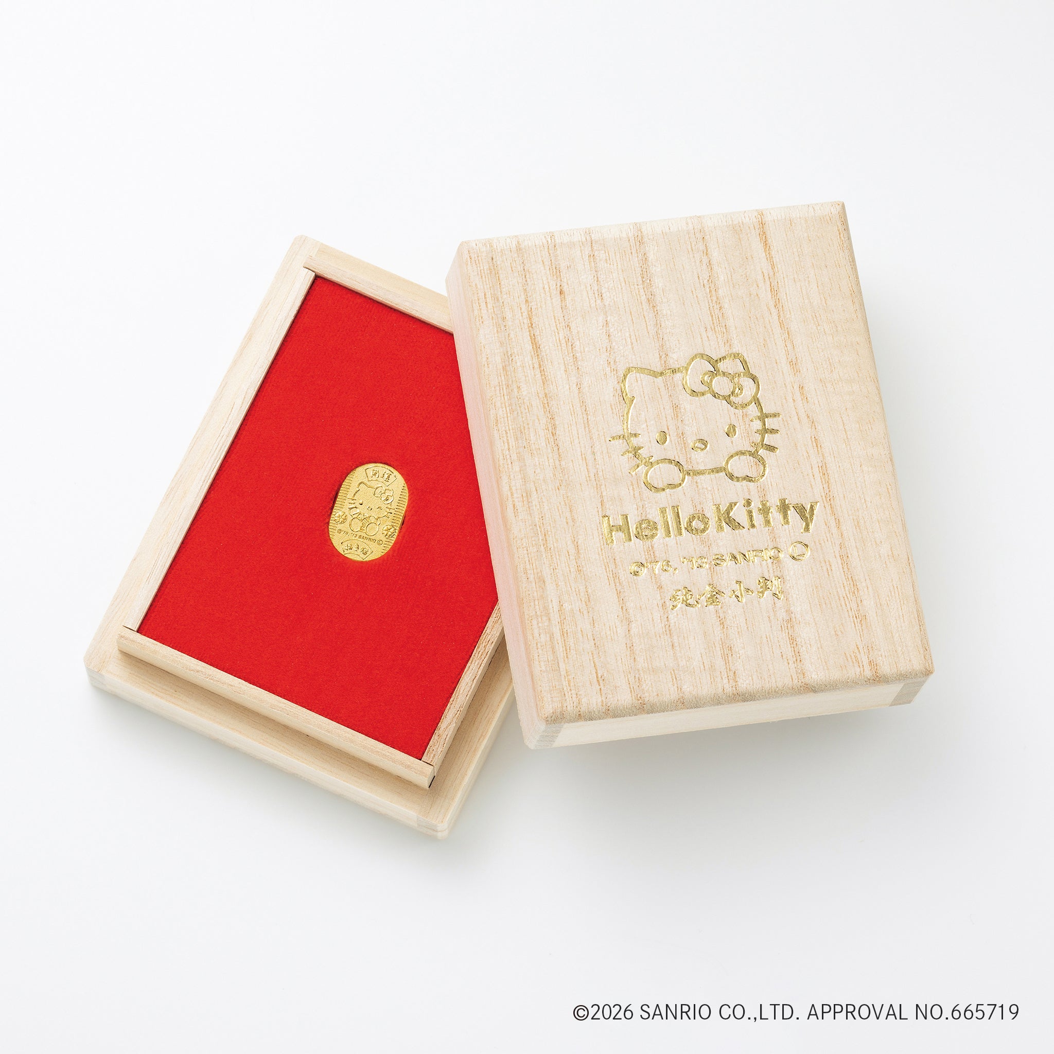 K24小判(純金/3g/HELLO KITTY/ハローキティ)《26A03101》