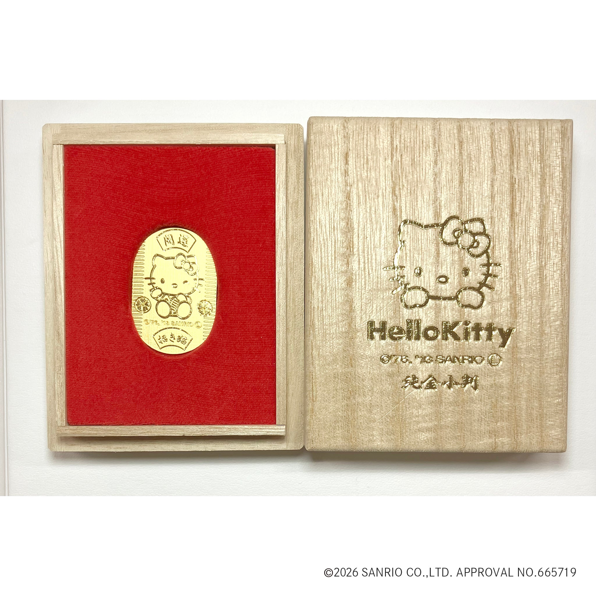 K24小判(純金/10g/HELLO KITTY/ハローキティ)《26A03102》