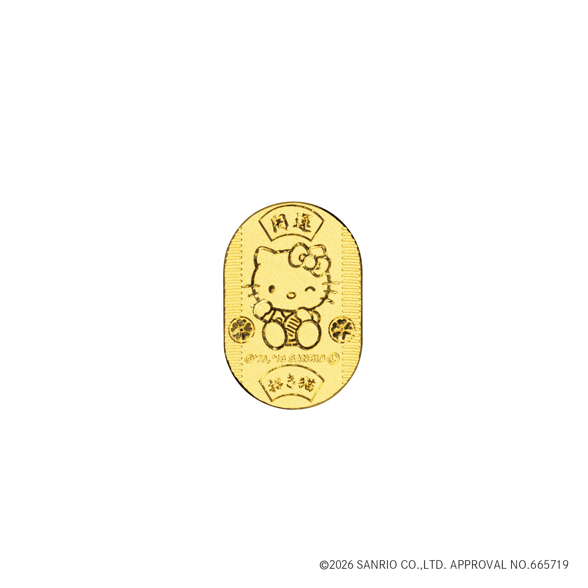 K24小判(純金/5g/HELLO KITTY/ハローキティ)《26A03103》 | 京セラ