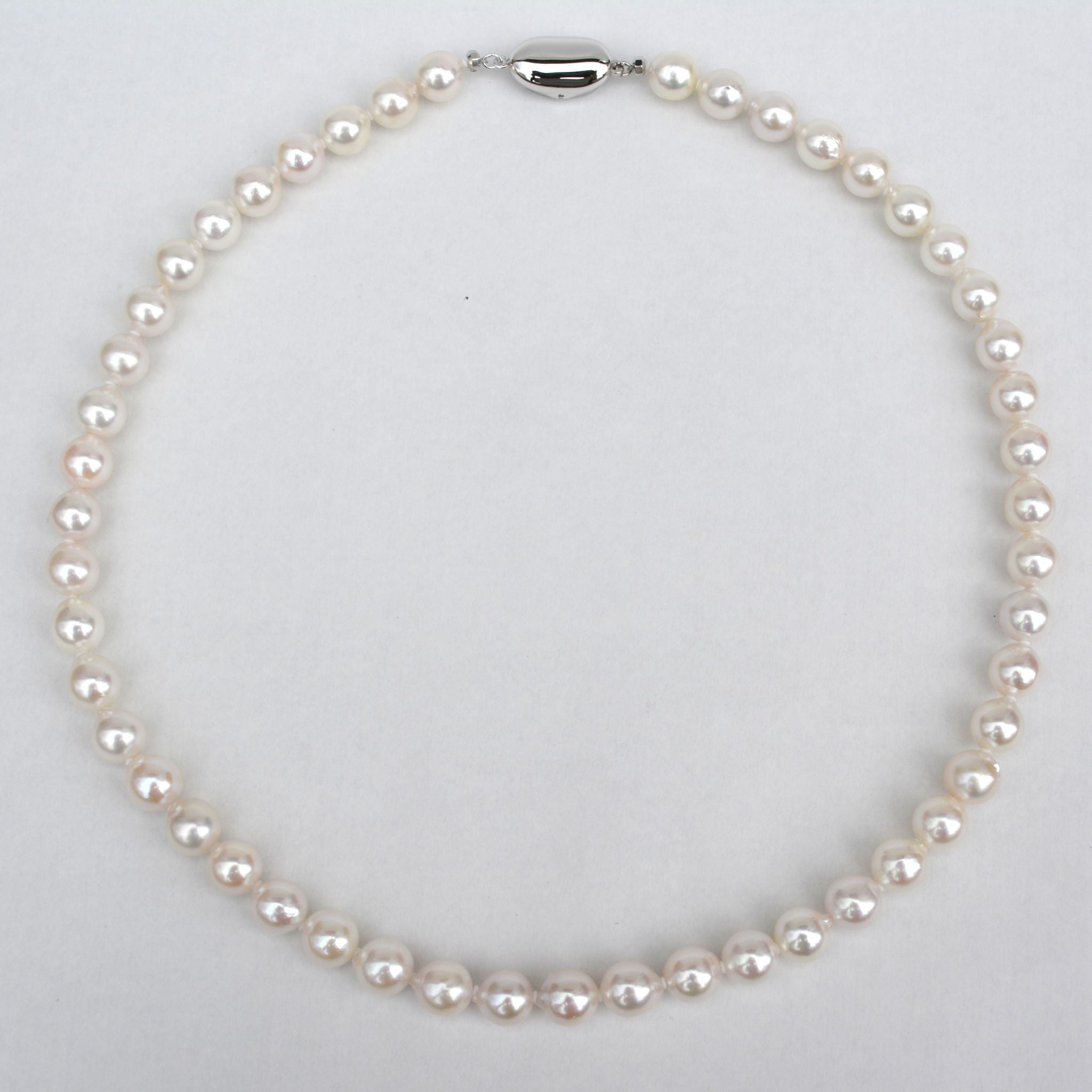 【限定10点】パール ネックレス(アコヤ真珠/7.5mm/セミバロック珠/6月誕生石)《26A03303》