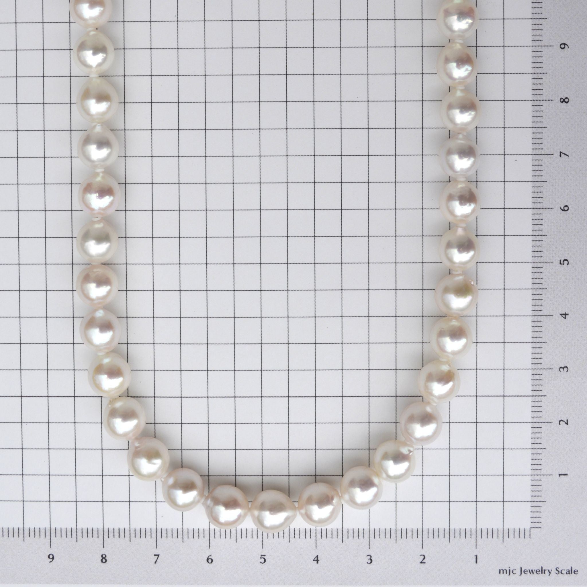 【限定10点】パール ネックレス(アコヤ真珠/7.5mm/セミバロック珠/6月誕生石)《26A03303》