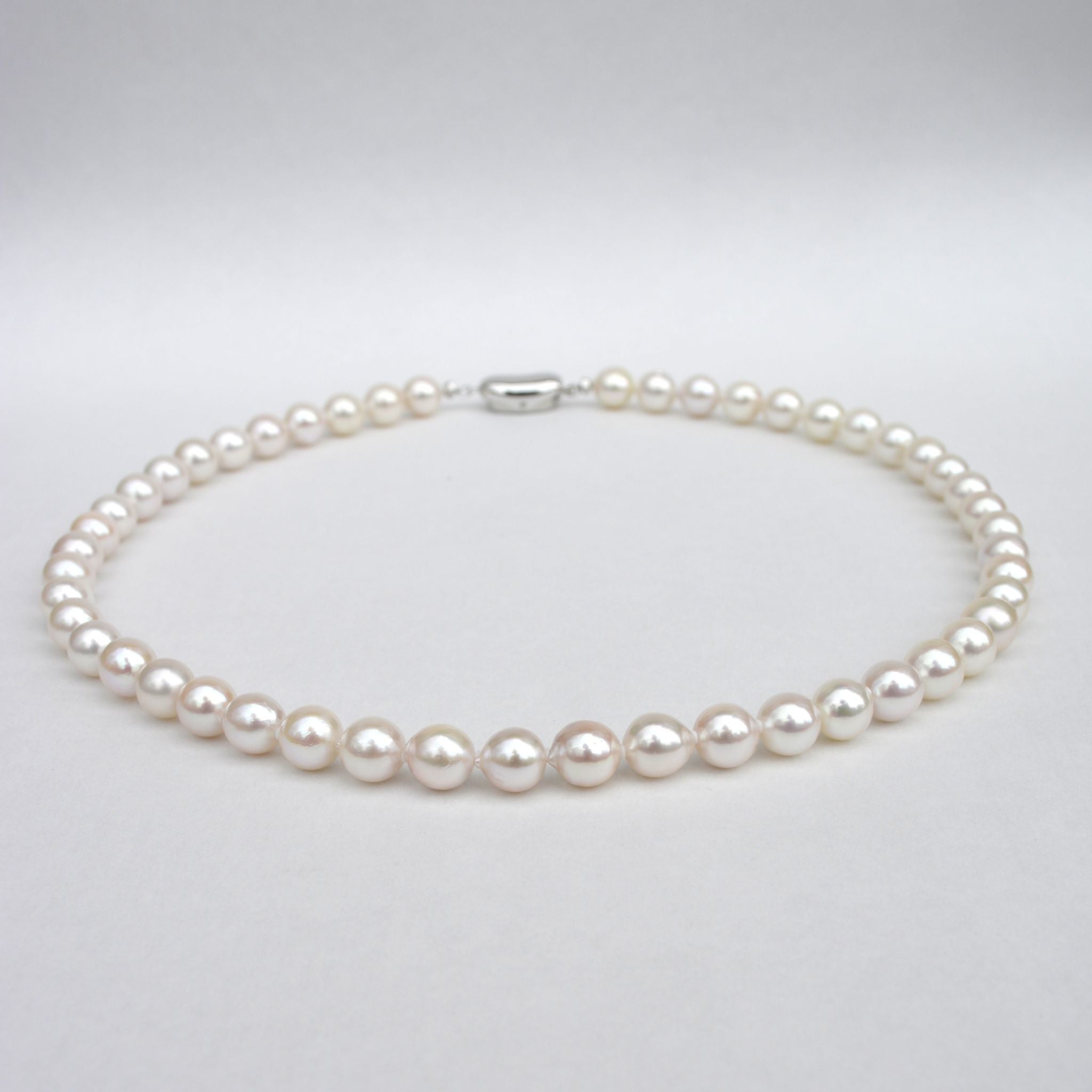 【限定10点】パール ネックレス(アコヤ真珠/7.5mm/セミバロック珠/6月誕生石)《26A03303》