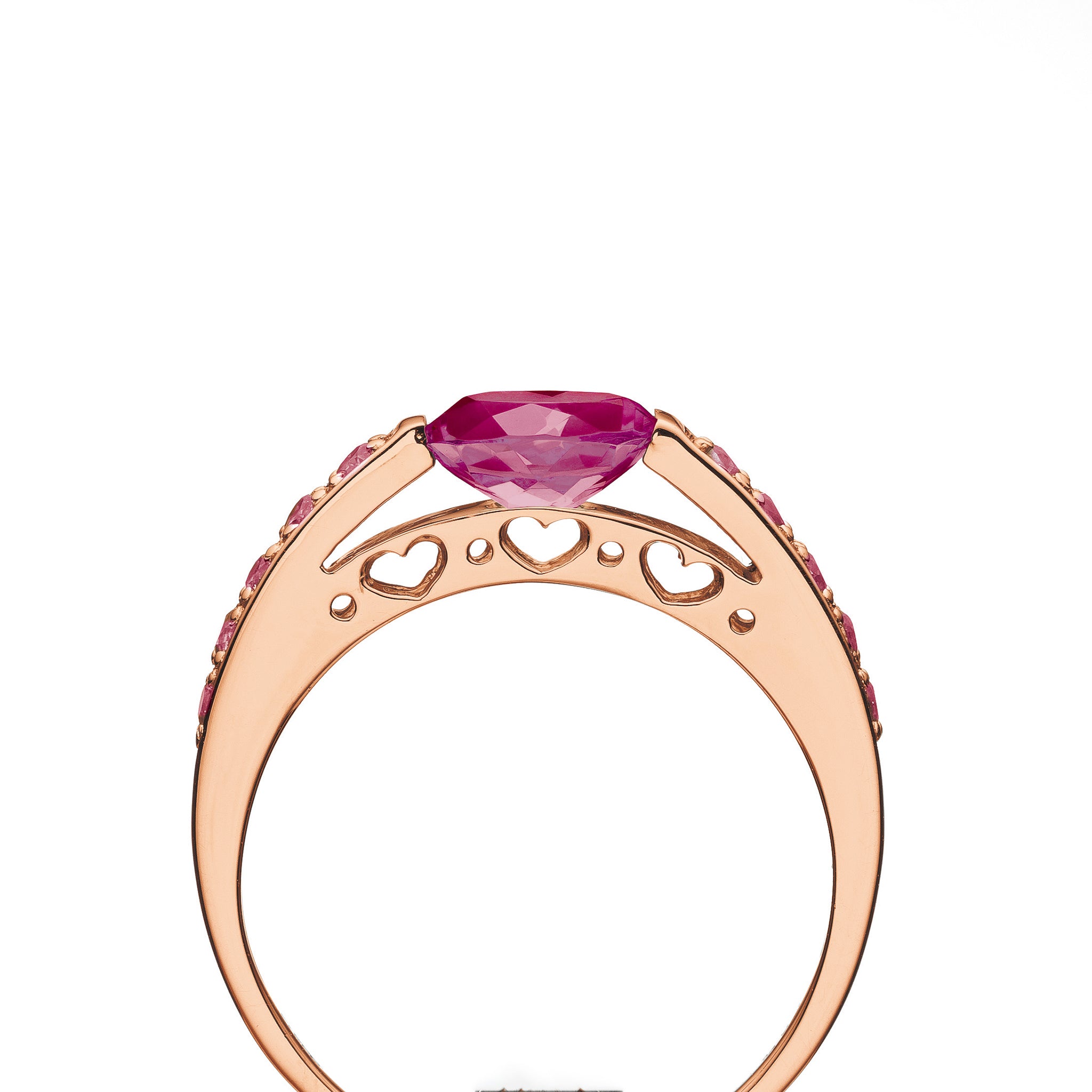 ガーネット K18リング(1月誕生石)《26A03306》