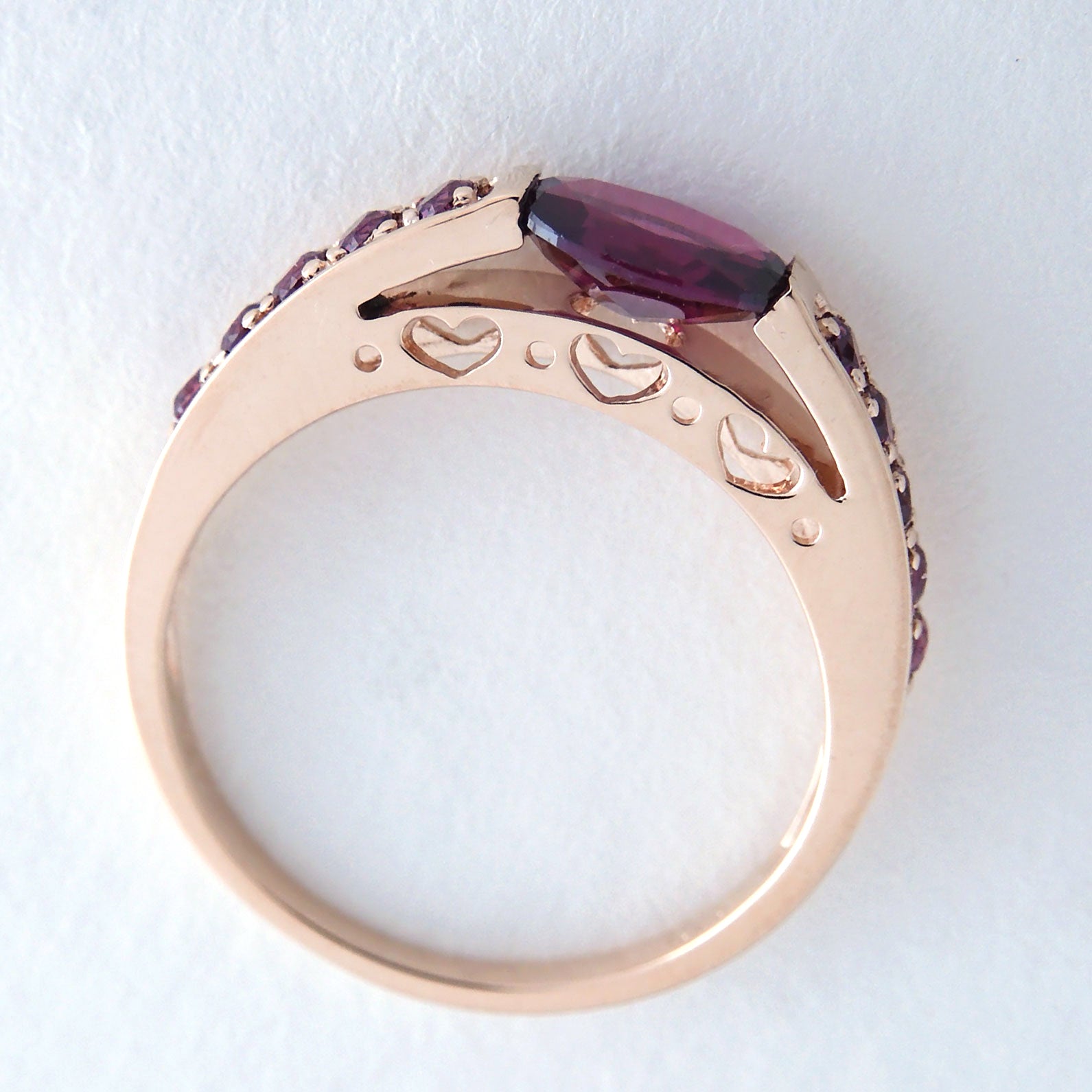 ガーネット K18リング(1月誕生石)《26A03306》