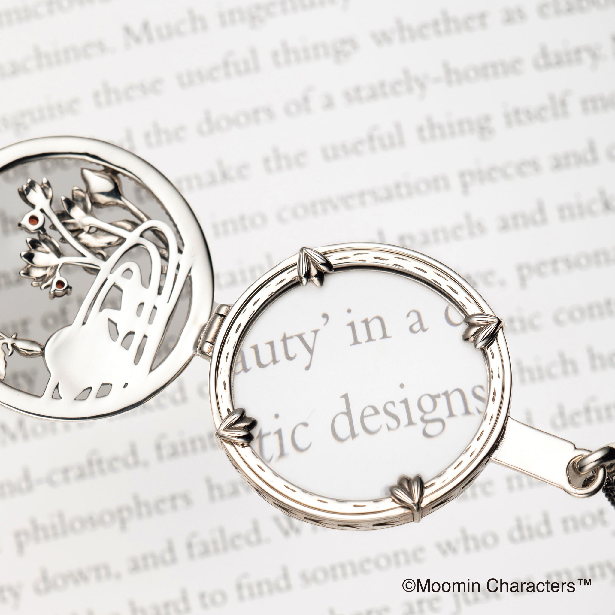 シルバーネックレス(MOOMIN/ムーミン/リトルミイ/ロング/70cm)《26A03503》