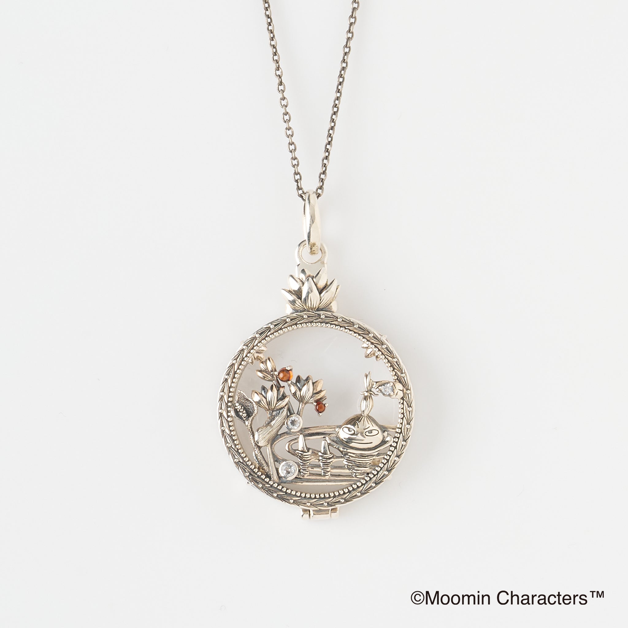 シルバーネックレス(MOOMIN/ムーミン/リトルミイ/ロング/70cm)《26A03503》