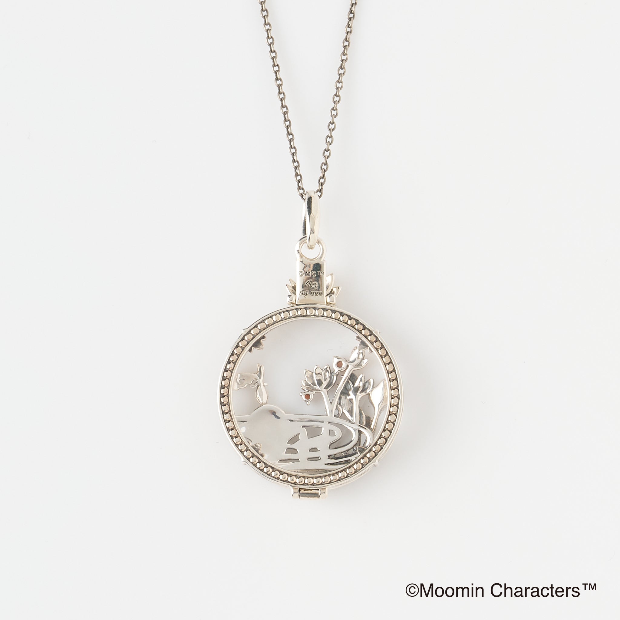 シルバーネックレス(MOOMIN/ムーミン/リトルミイ/ロング/70cm)《26A03503》