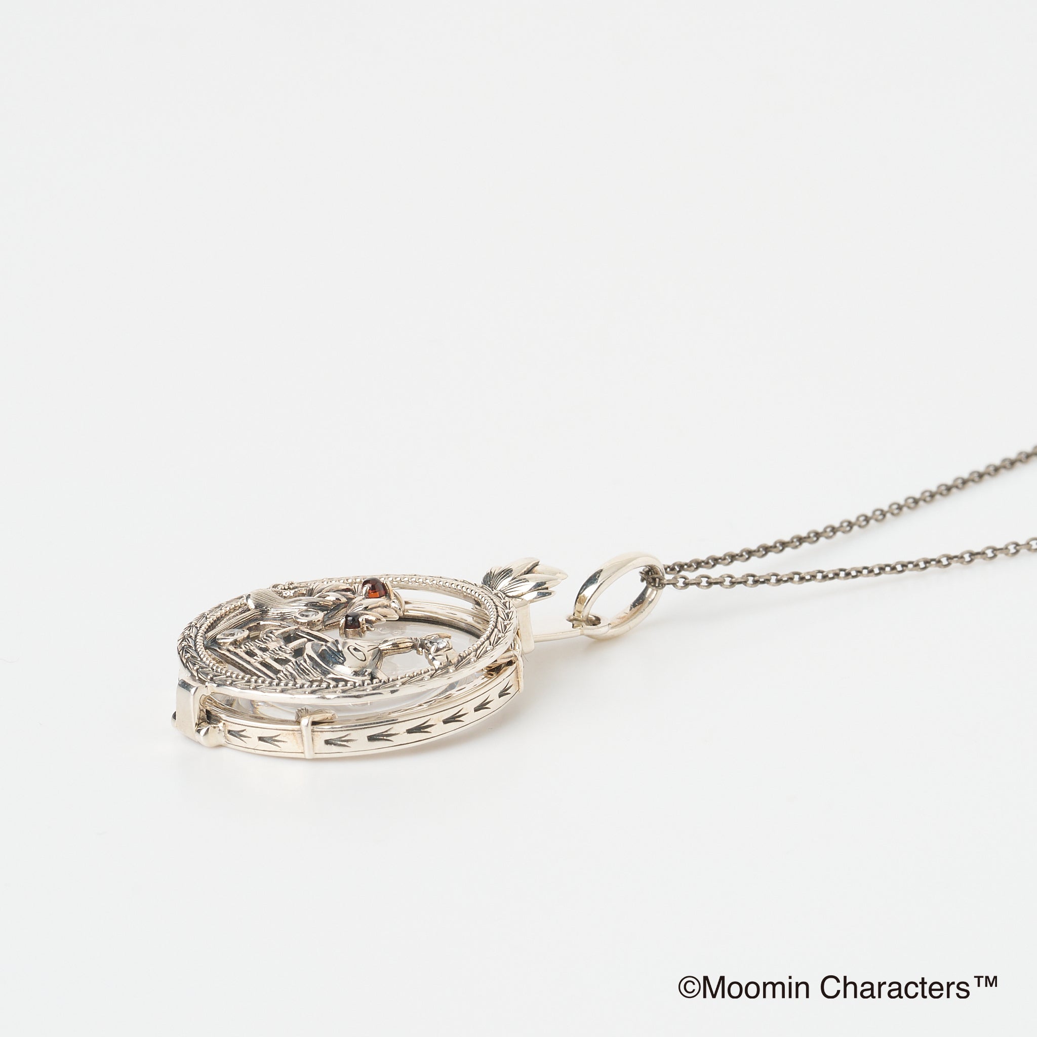 シルバーネックレス(MOOMIN/ムーミン/リトルミイ/ロング/70cm)《26A03503》