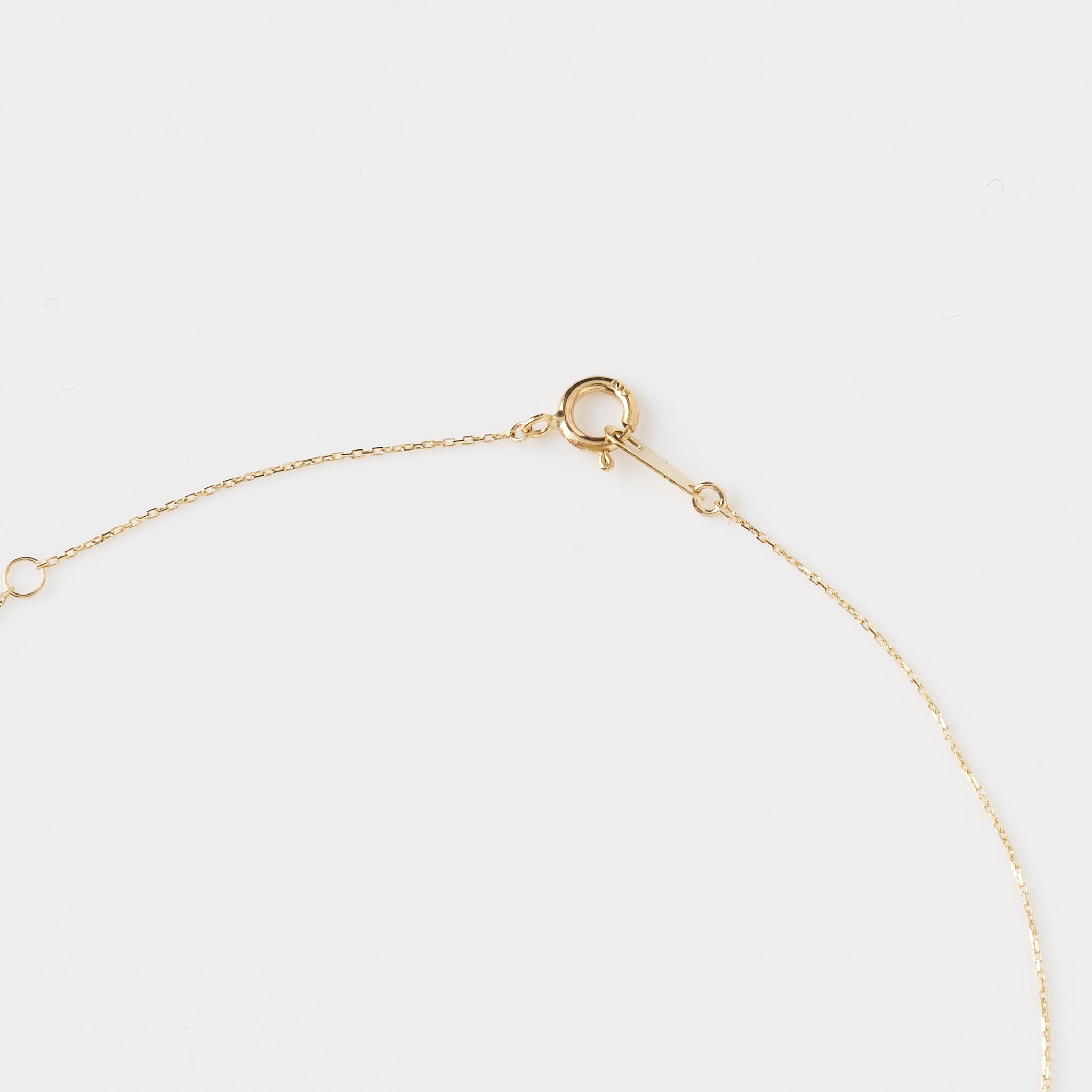 ダイヤモンド K10ネックレス(蝶モチーフ/4月誕生石)《26A03507》