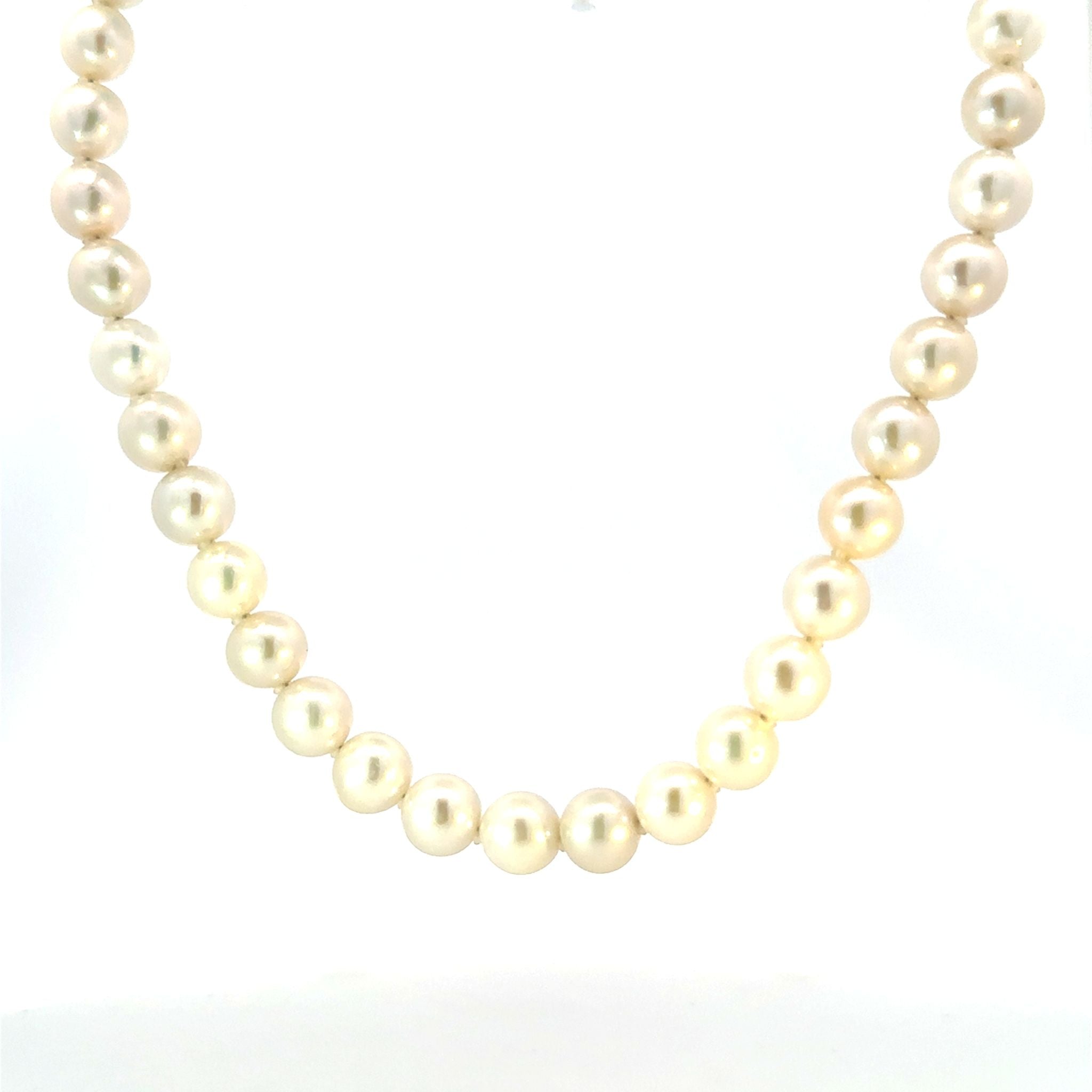 パール ネックレス(淡水真珠/7~8mm)《26A03905》