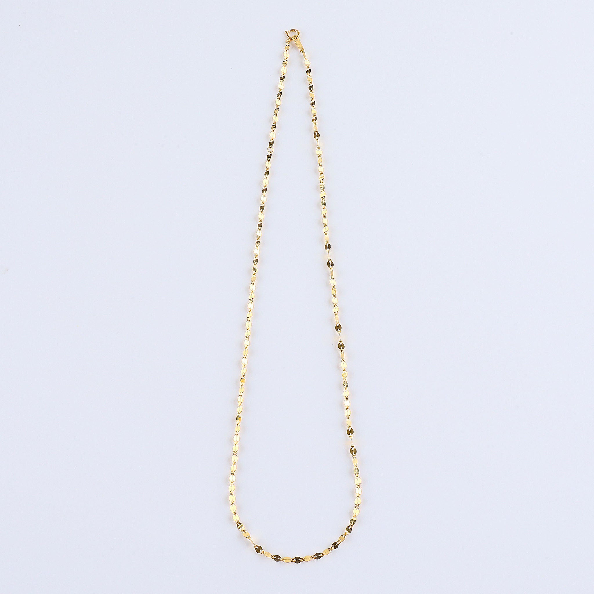 K24ネックレス(純金/ペタルチェーン)《26A04003》