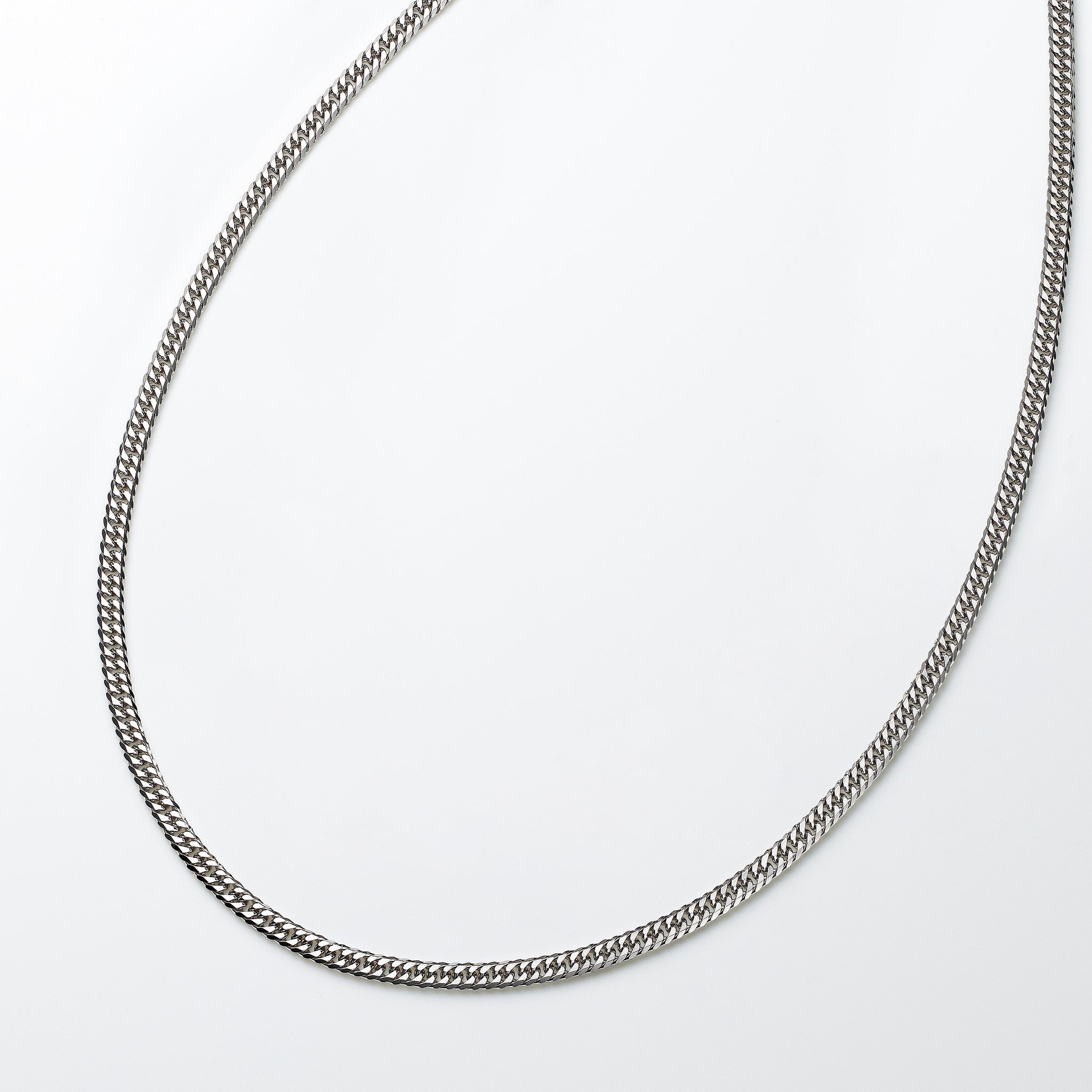 Pt999ネックレス(純プラチナ/喜平ダブル6面カット/36g/50cm)《26A04103》