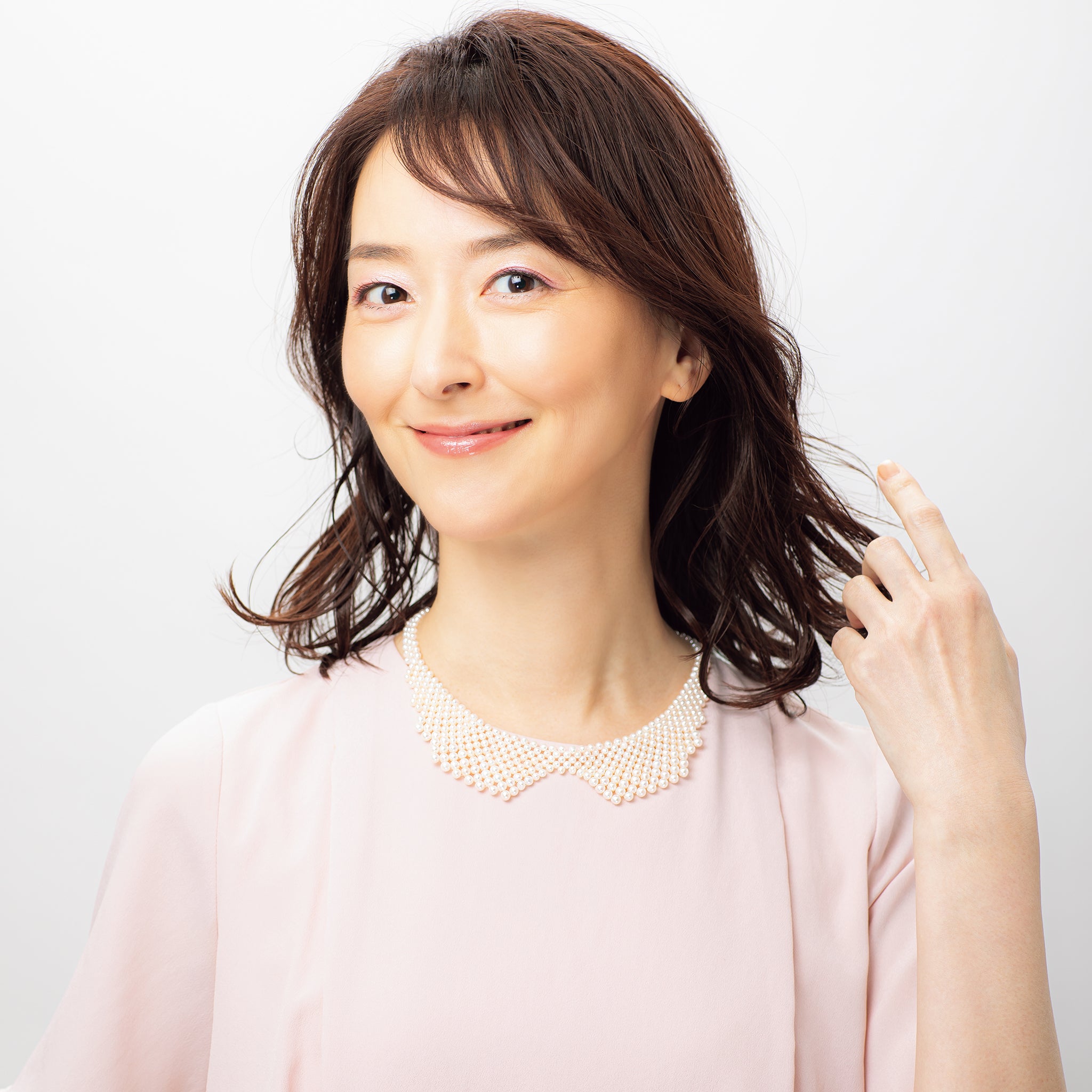 パール ネックレス(淡水真珠/6月誕生石)《26A04701》