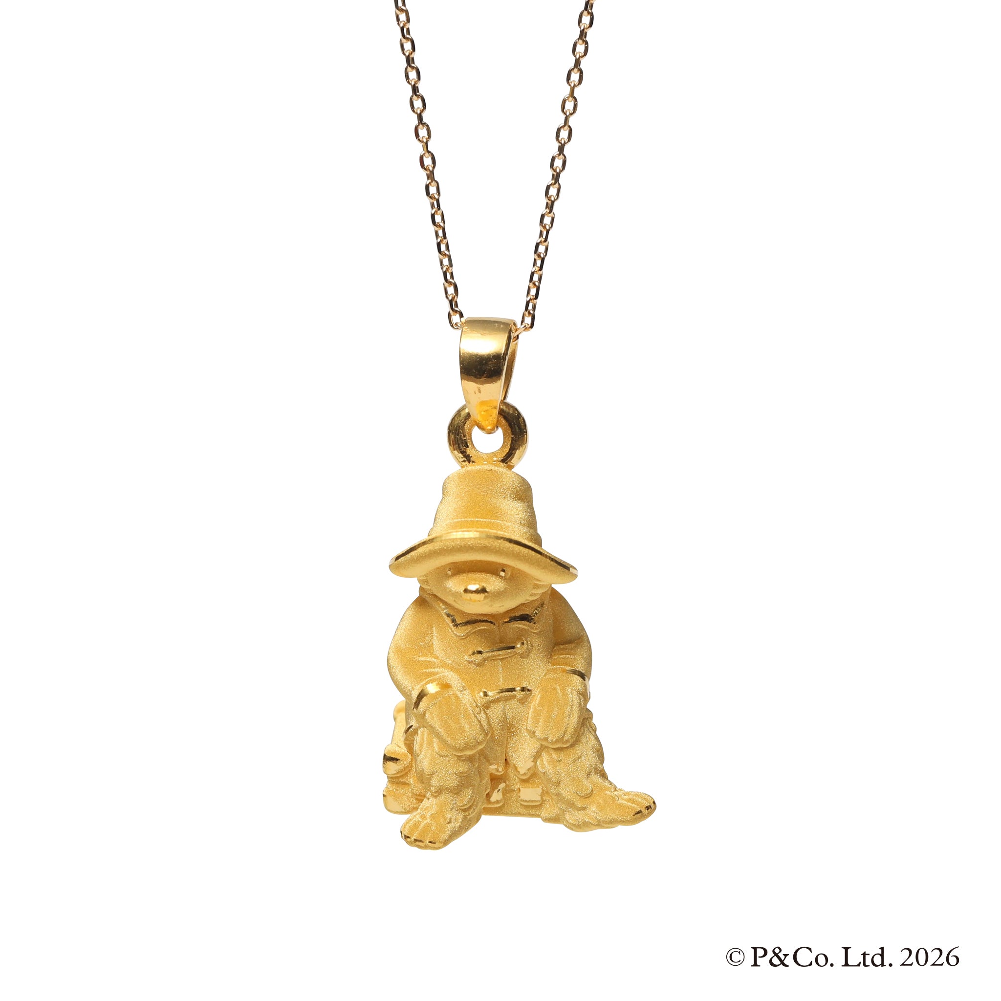 K24/K18ネックレス(純金/パディントン)《26C10104》