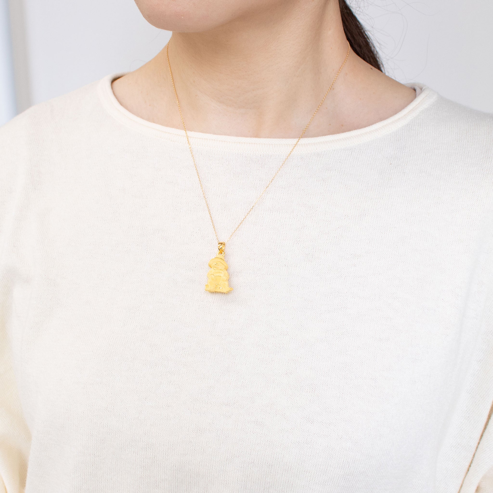 K24/K18ネックレス(純金/パディントン)《26C10104》