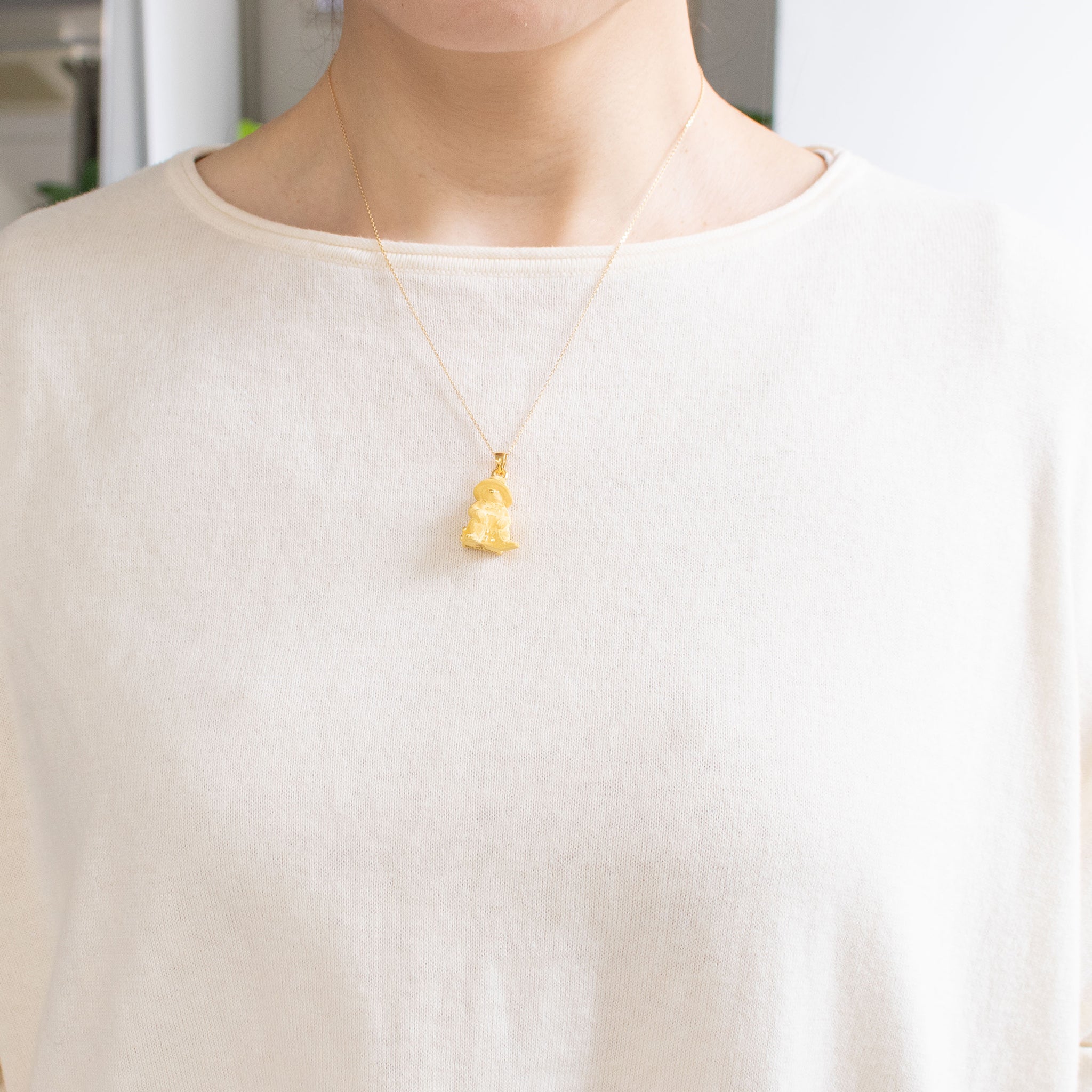 K24/K18ネックレス(純金/パディントン)《26C10104》