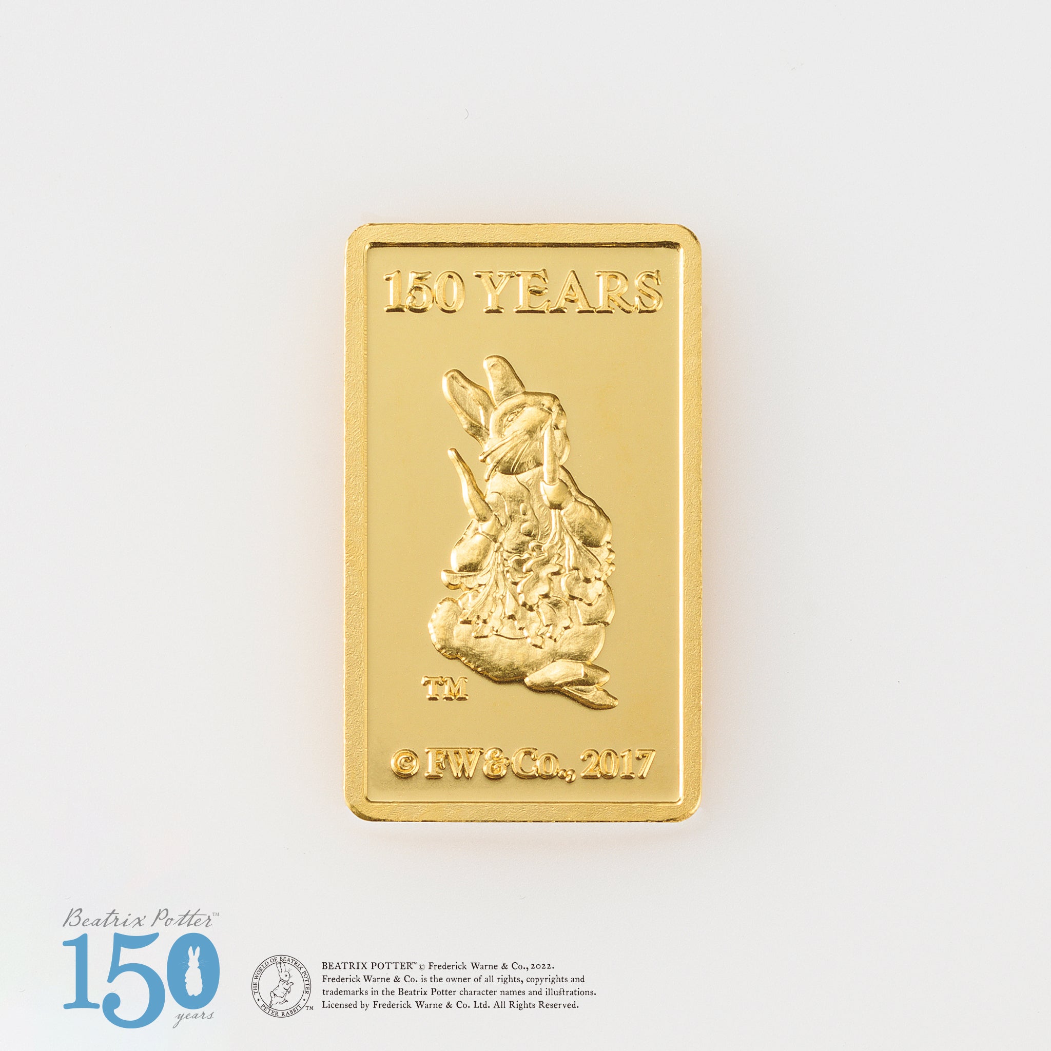 K24金製品(純金/ピーターラビット/インゴット/5g)《26C10108》